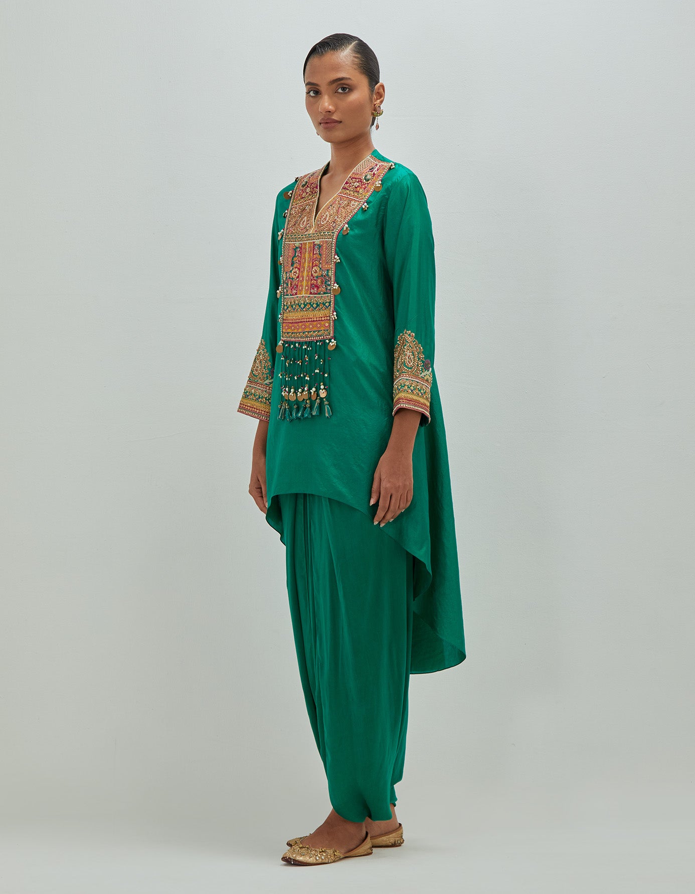Festive Pret Dhoti Set