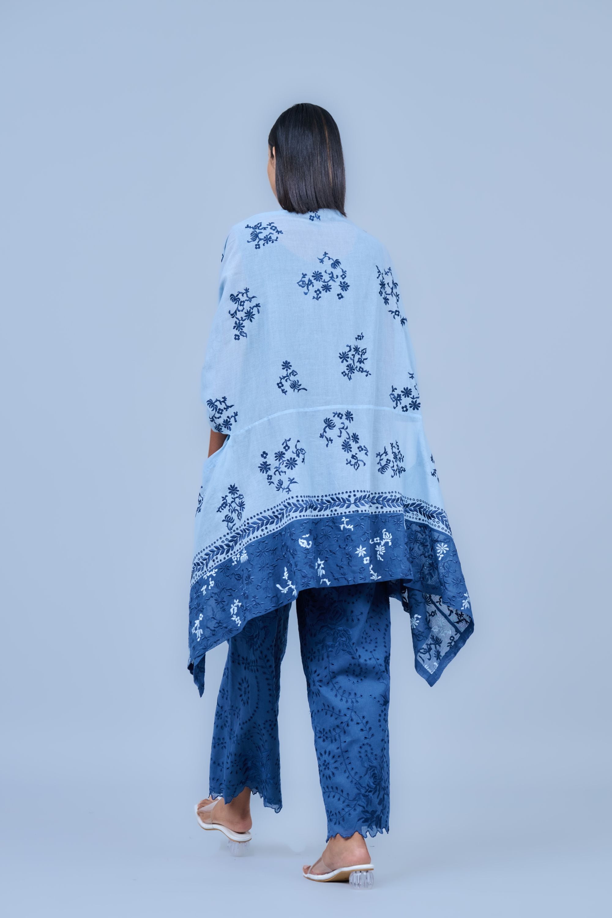 Ice Spc Handloom Cotton Cape