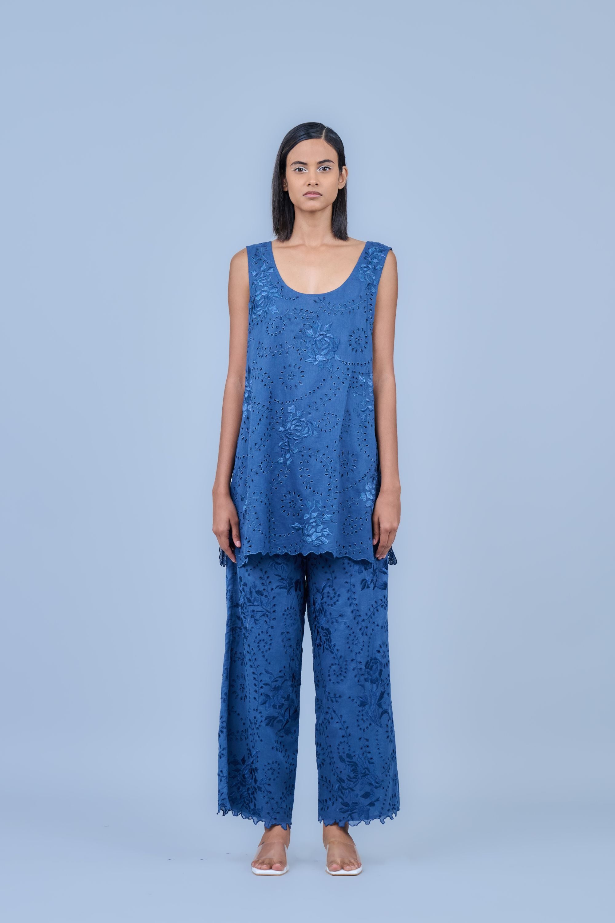 Ice Spc Handloom Cotton Cape
