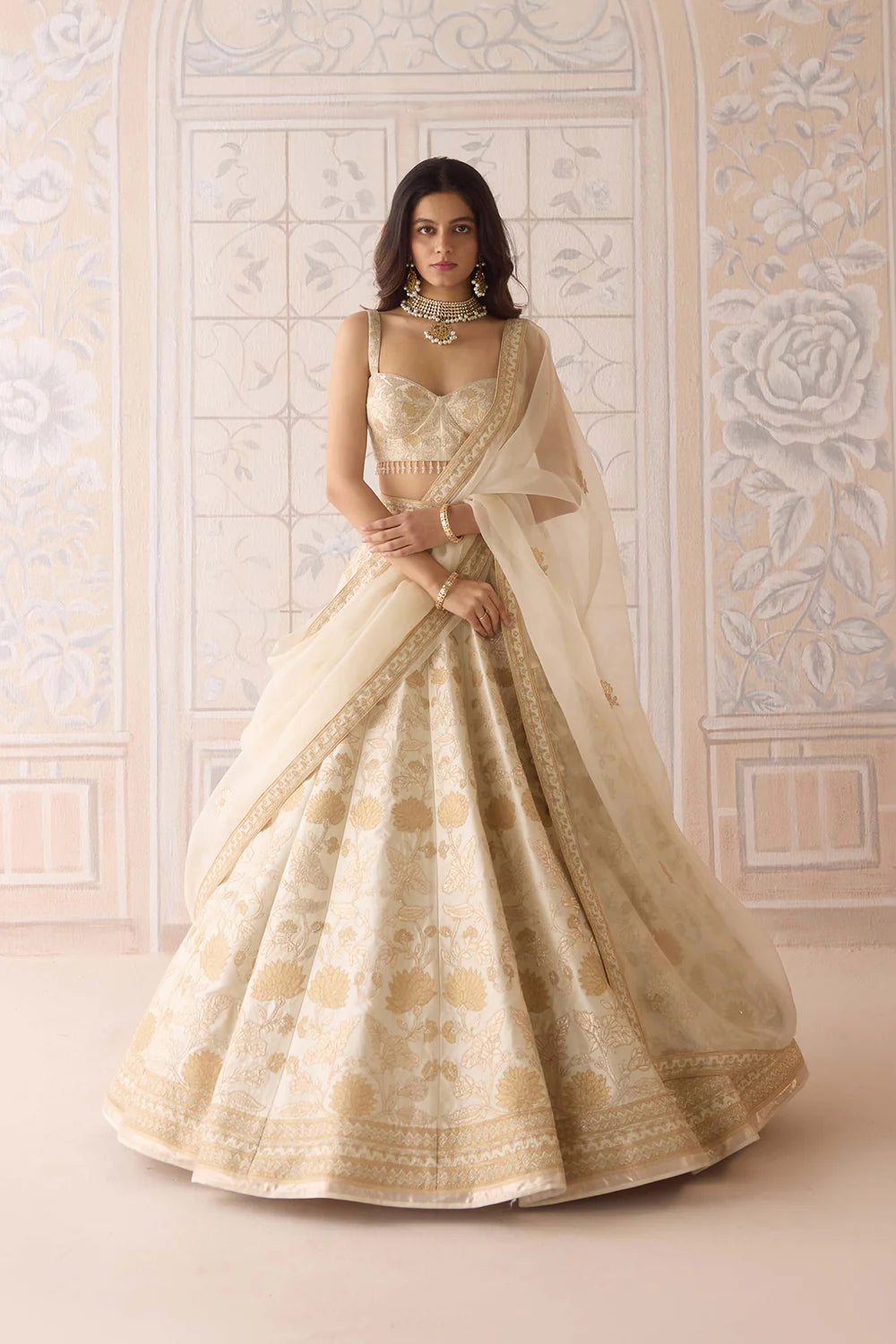 open lace back dress Ciel – Luxury Raw Silk Pakistani Dress in Yellow for UK and Canada –  Pakistani Moda main image 1
