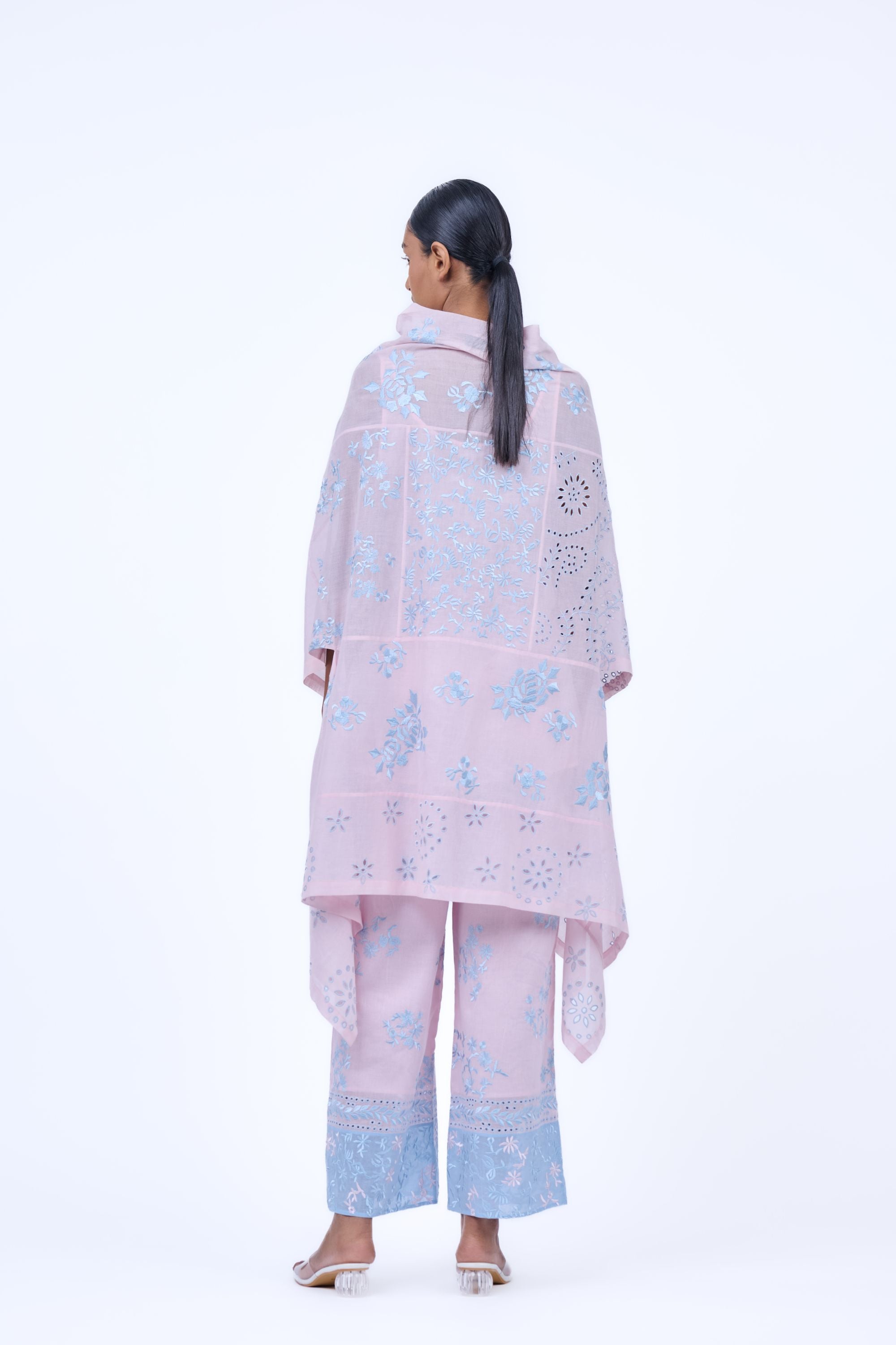 Powder Ice Handloom Cotton Cape