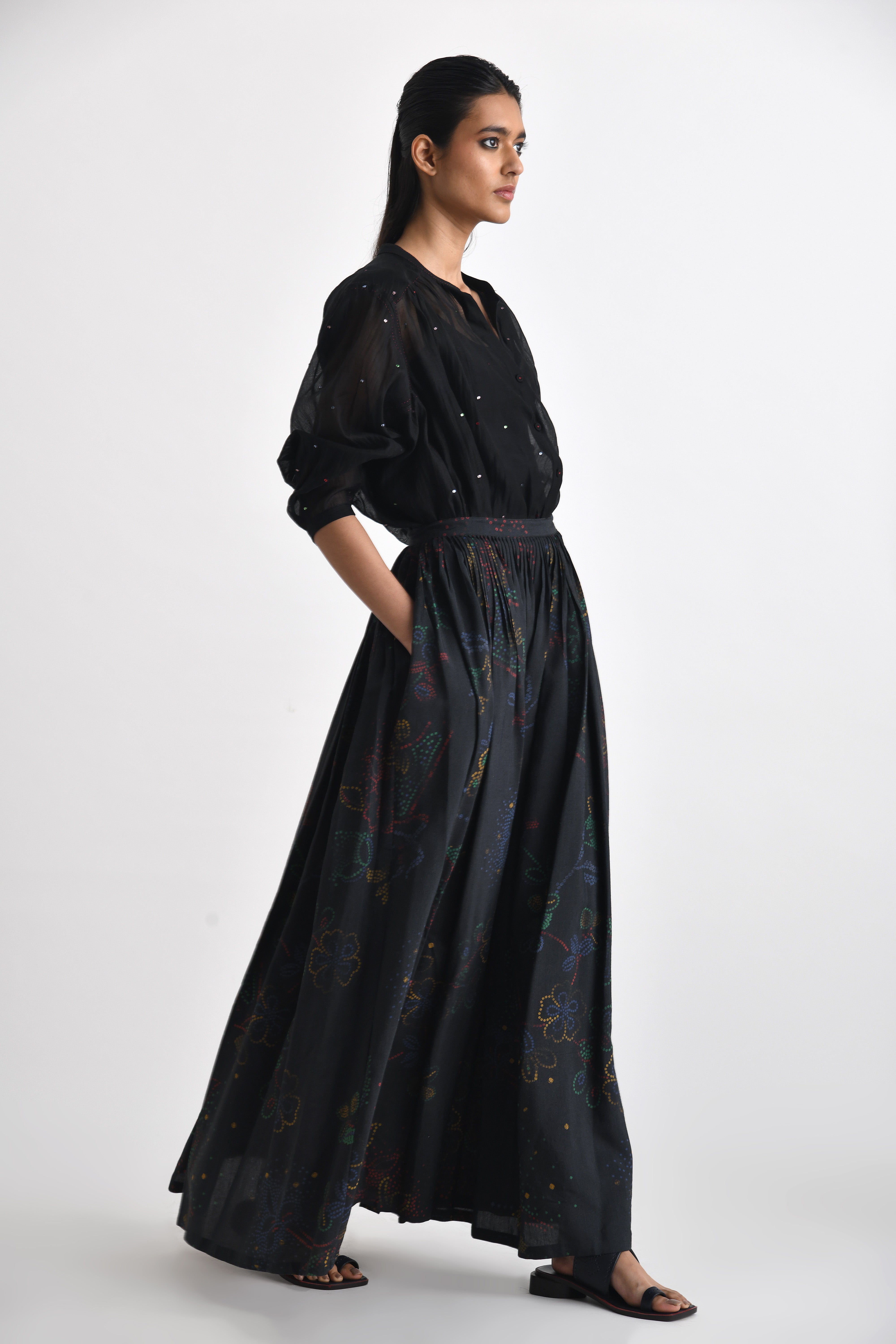 Pella Pleated Skirt