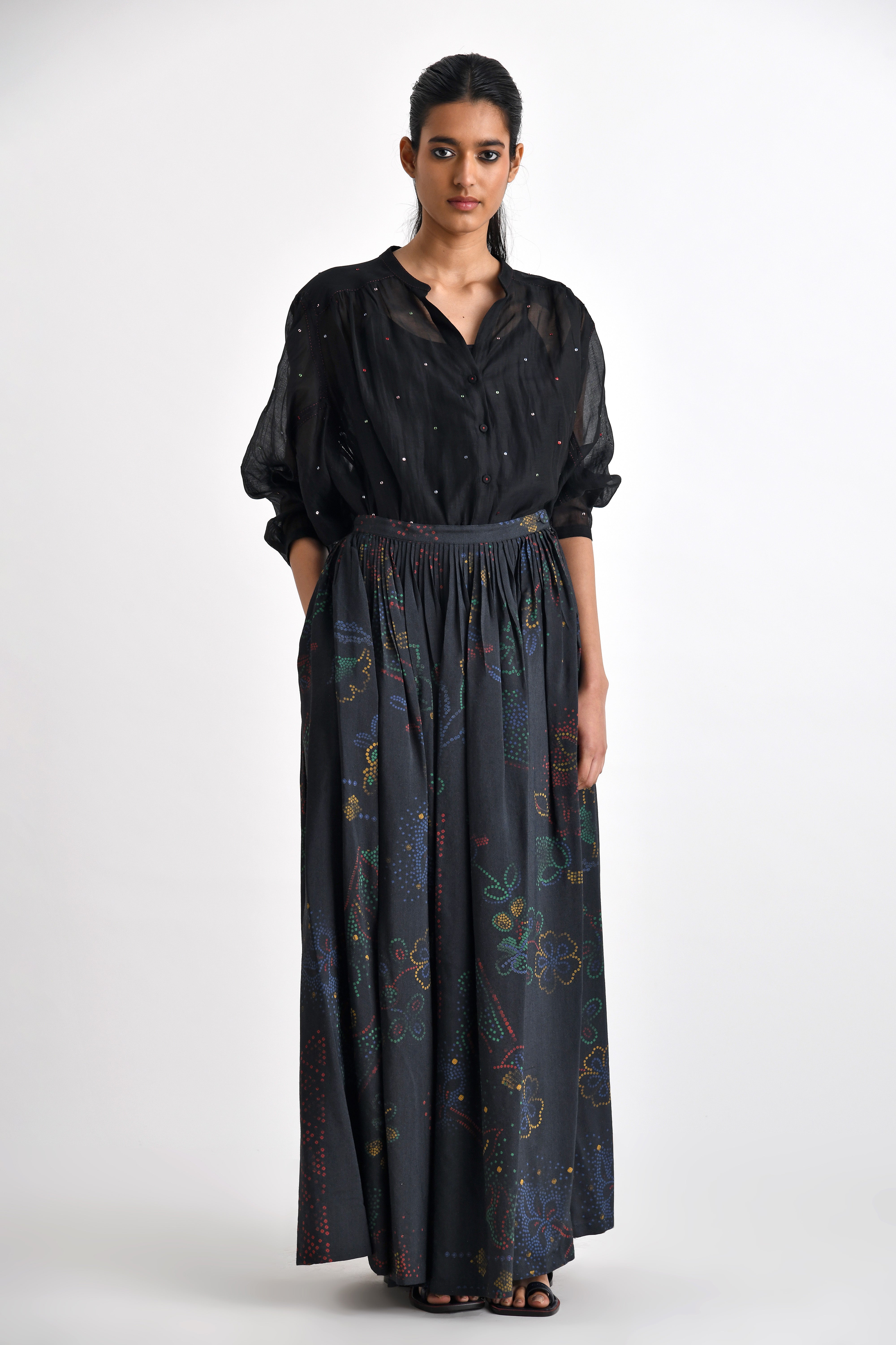 Pella Pleated Skirt