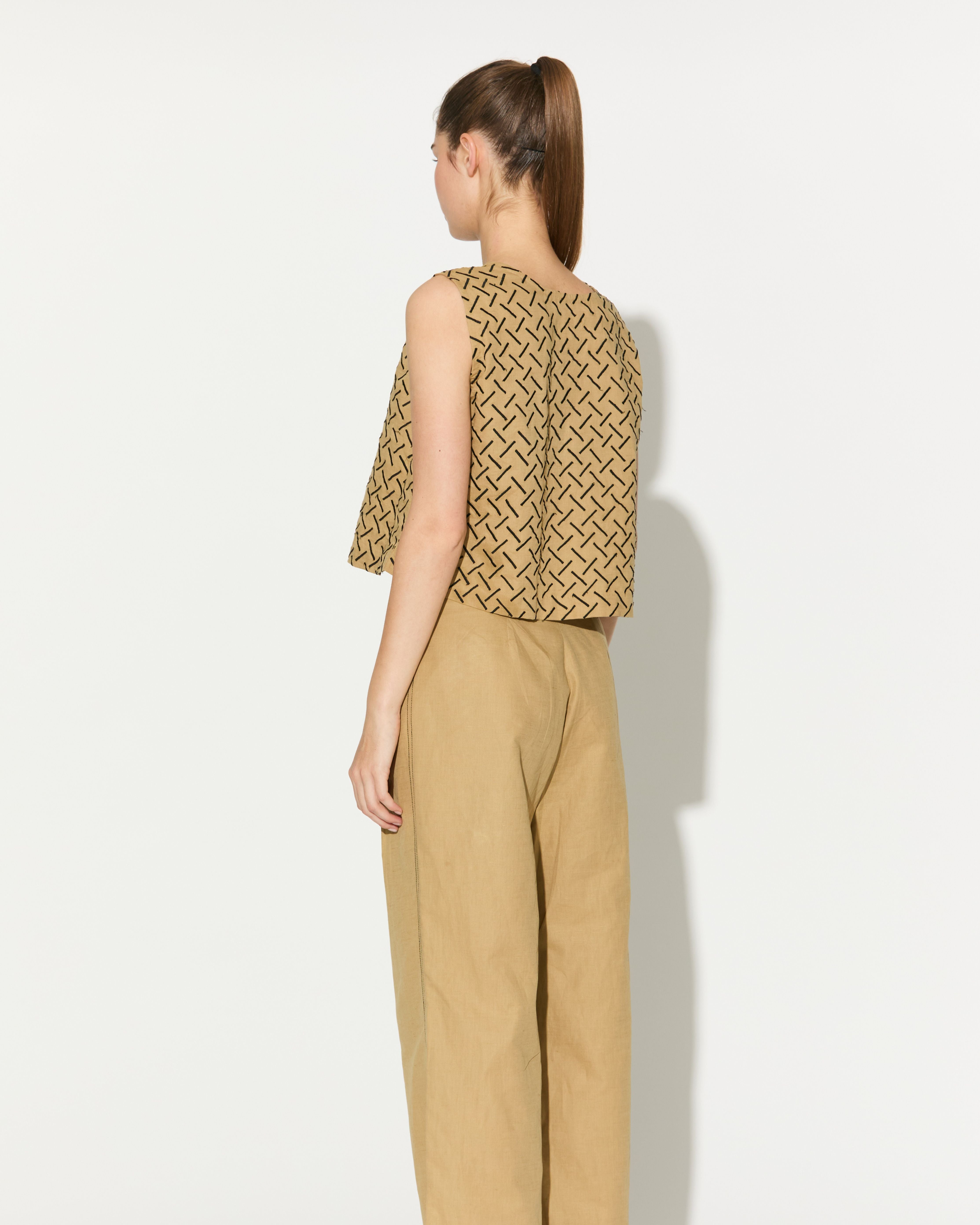 GOLDEN PLAIN PANTS