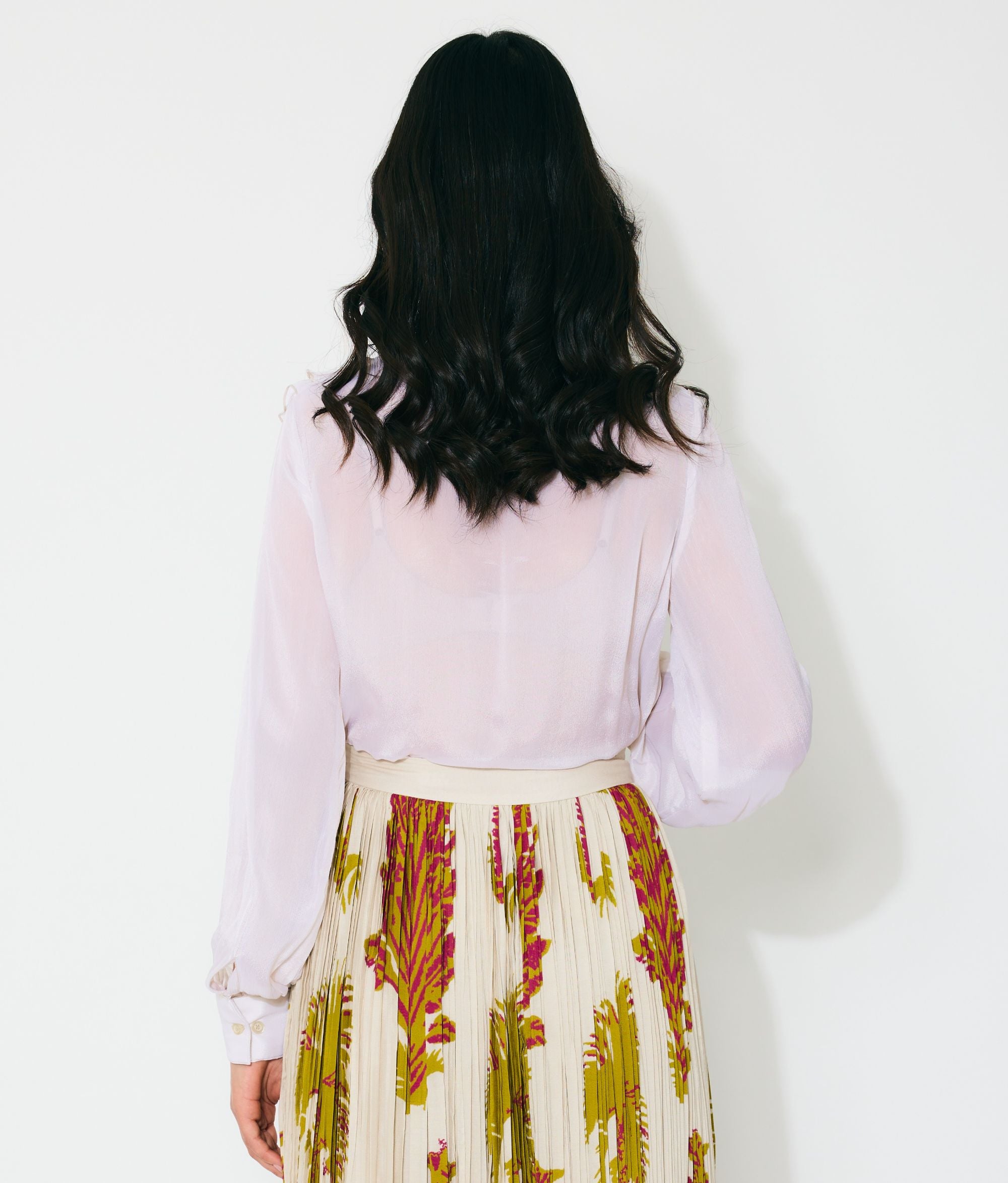 IVORY FRILL TOP