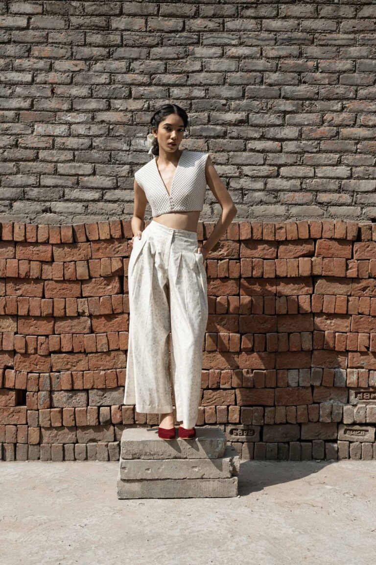 Moonflower Quilted Blouse