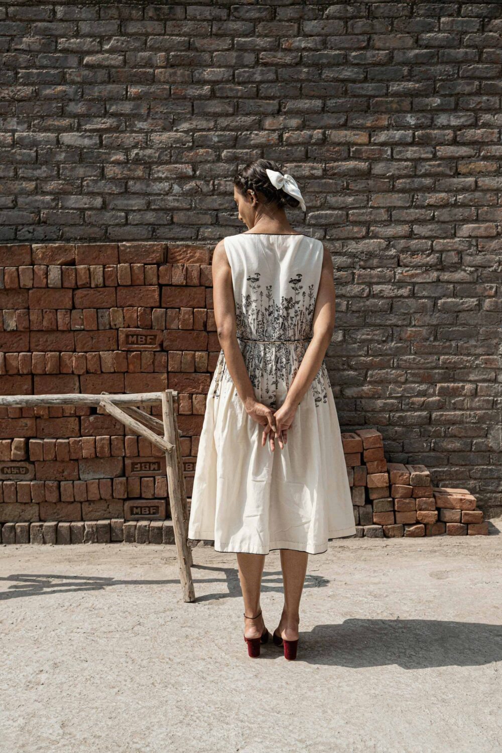 Aster Knife Pleat Dress