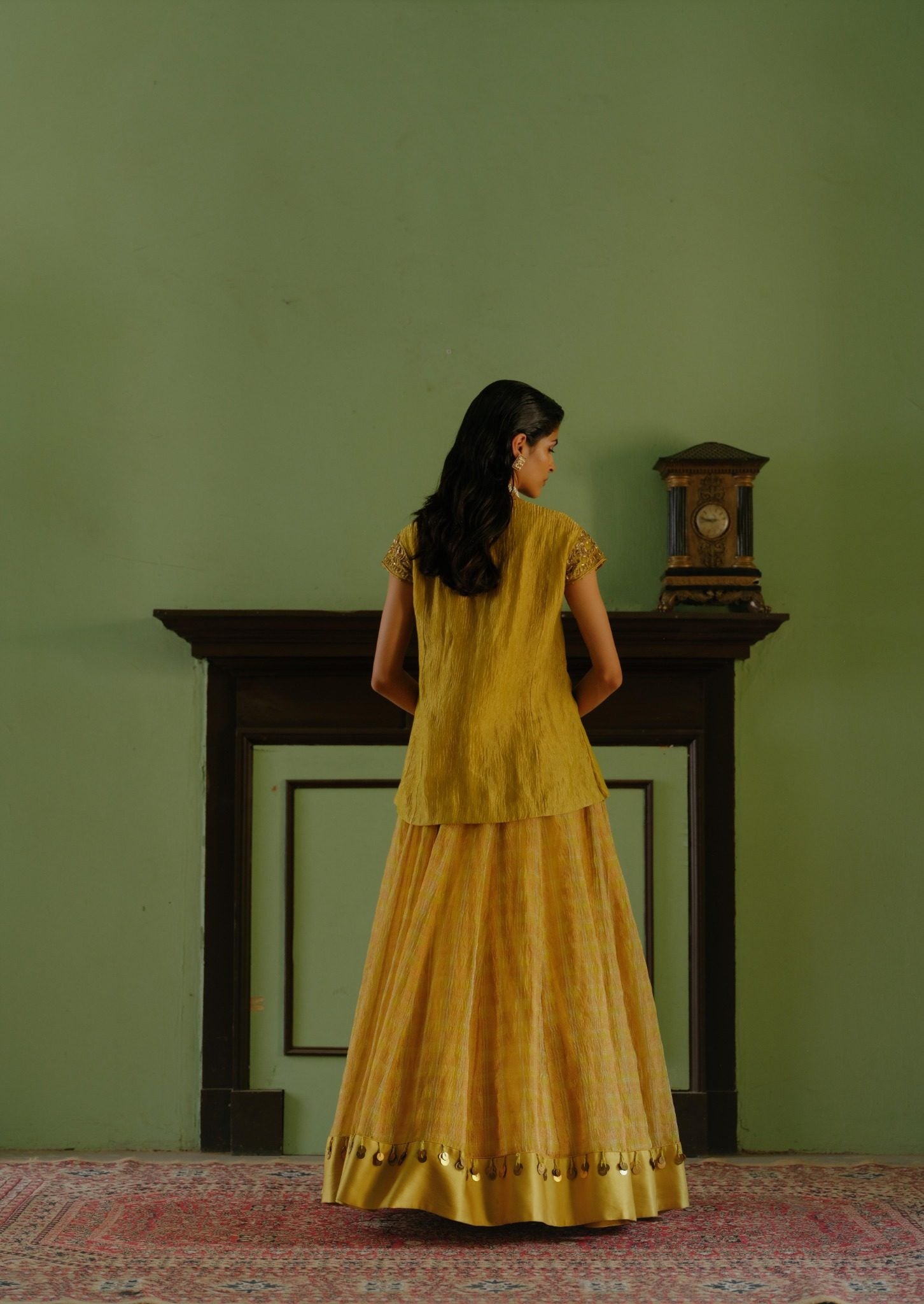 NALINI TOP AND LEHENGA SET