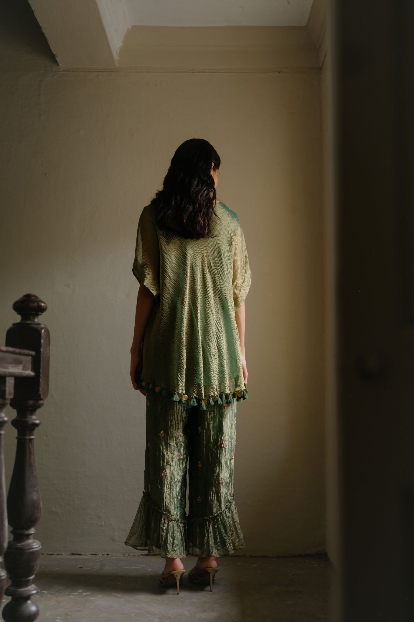 ANANDI CO-ORD SET-GREEN