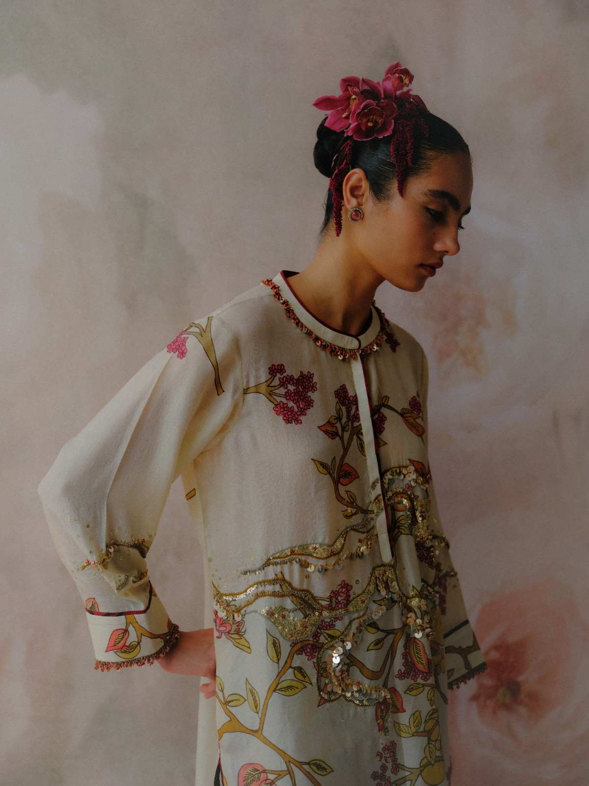 Blush Bloom Kurta Set