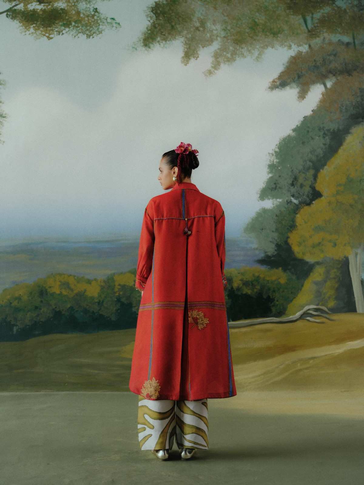Scarlet Garden Kurta Set