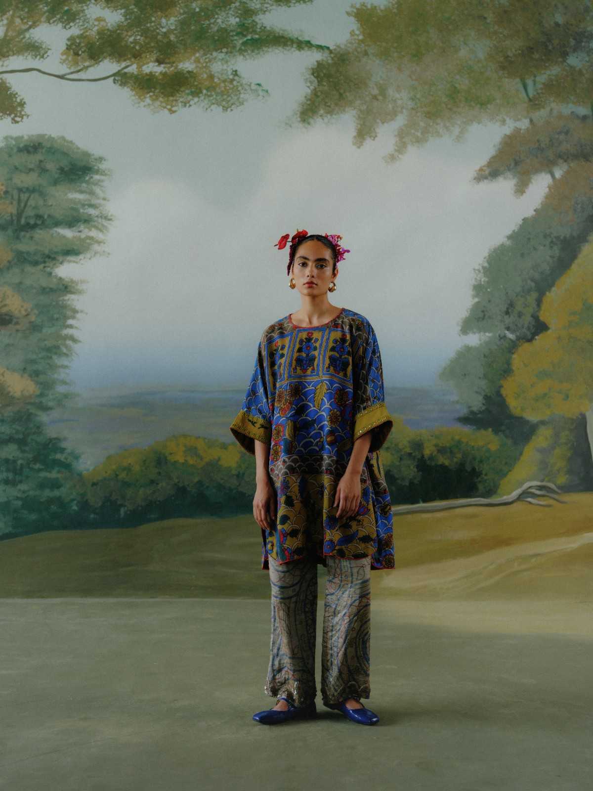 Midnight Garden Kurta Set