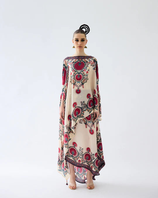 Bukhara Maroon Kamini Set
