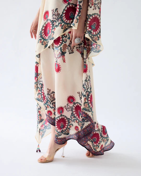 Bukhara Maroon Kamini Set