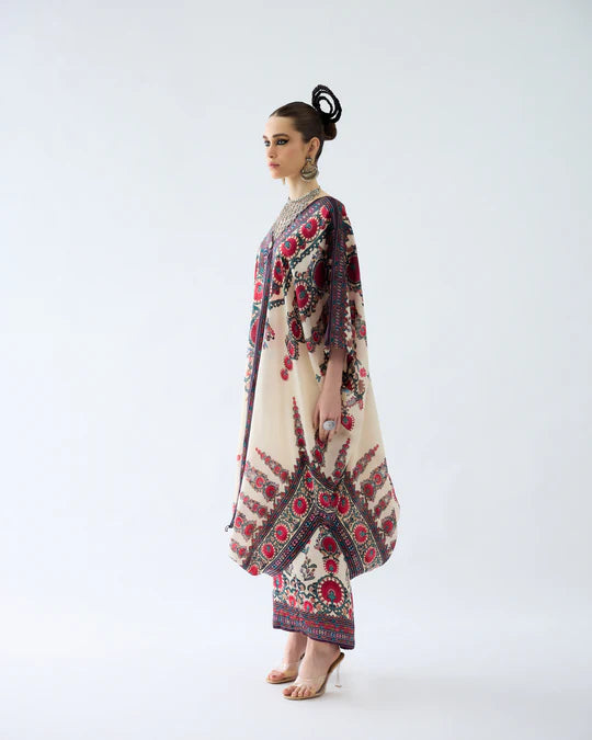 Bukhara Maroon Dalilah - Surilee Tunic Set