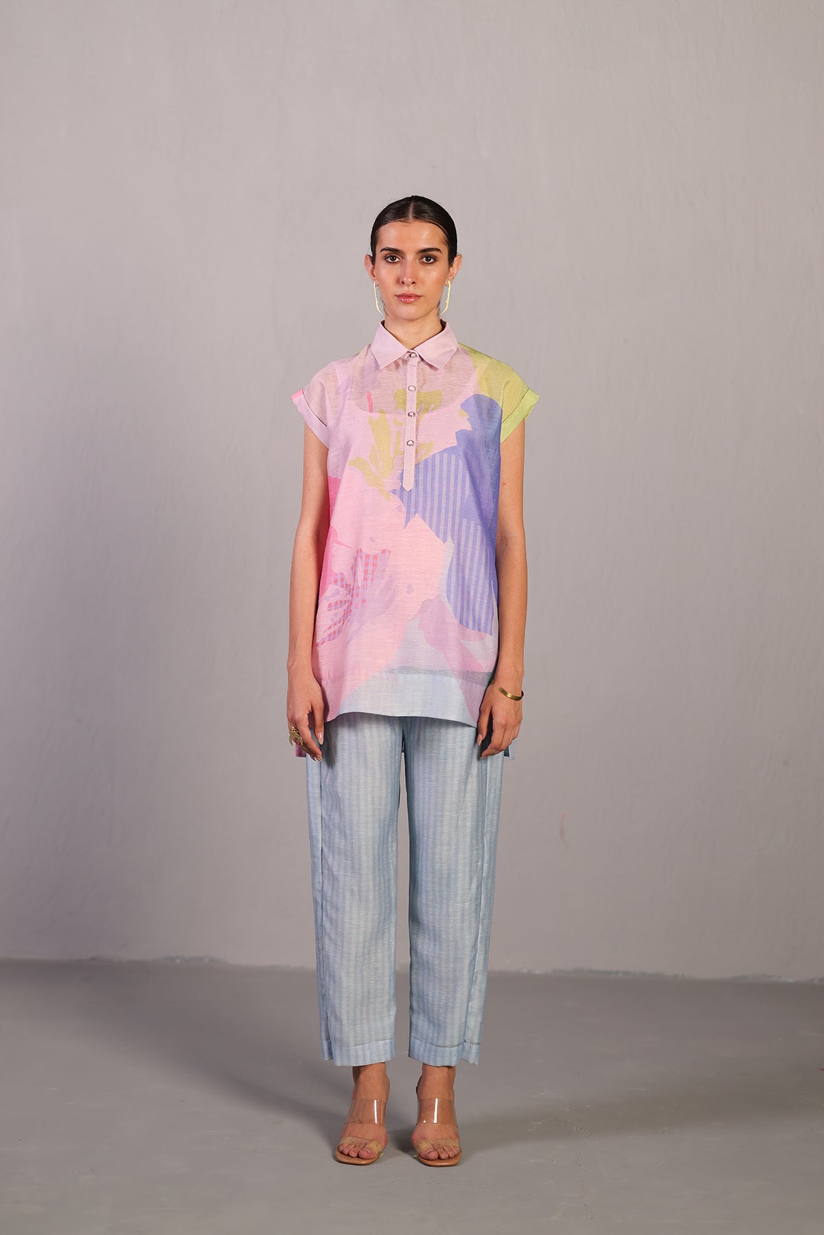 Bough orchid pink & powder blue