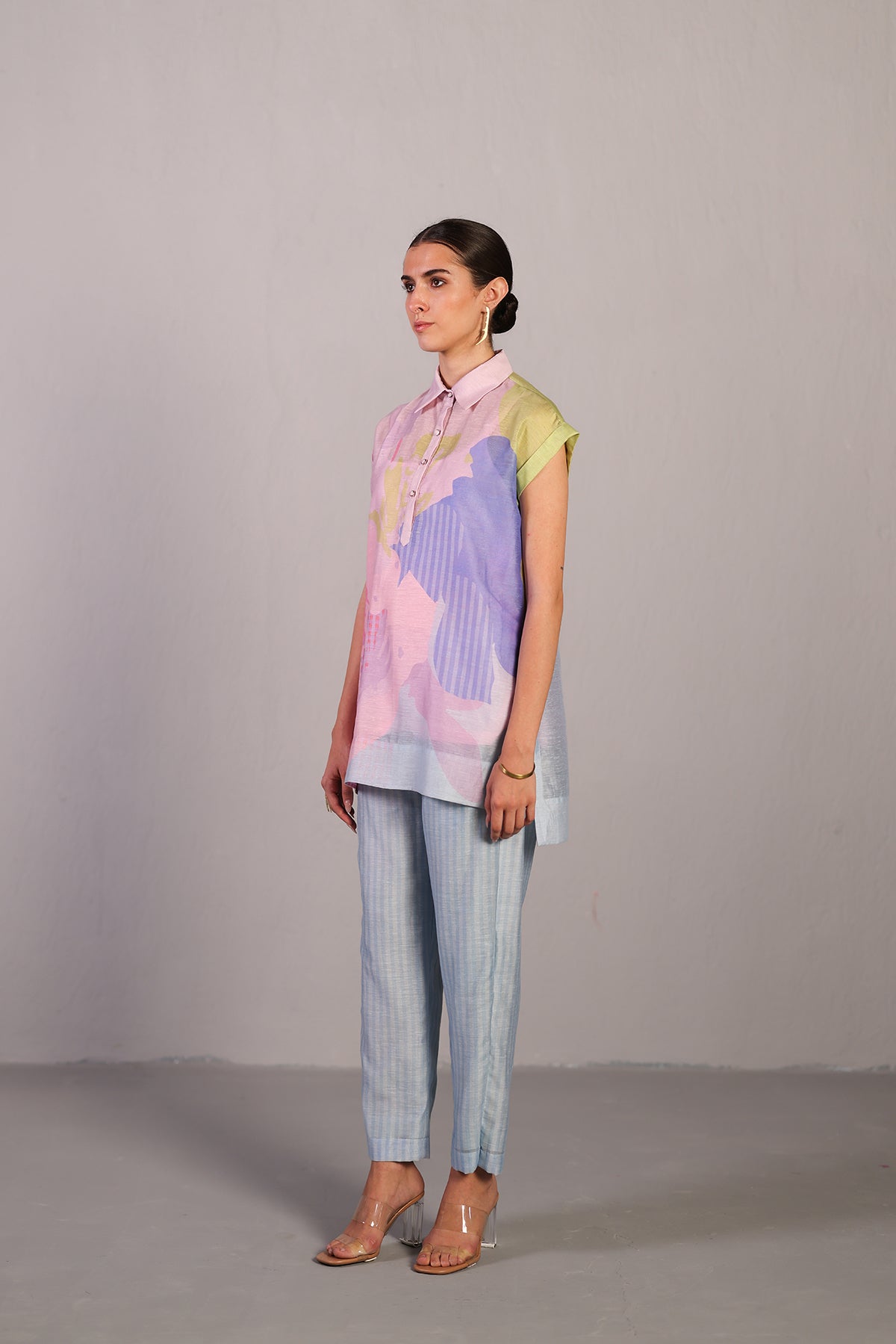 Bough orchid pink & powder blue