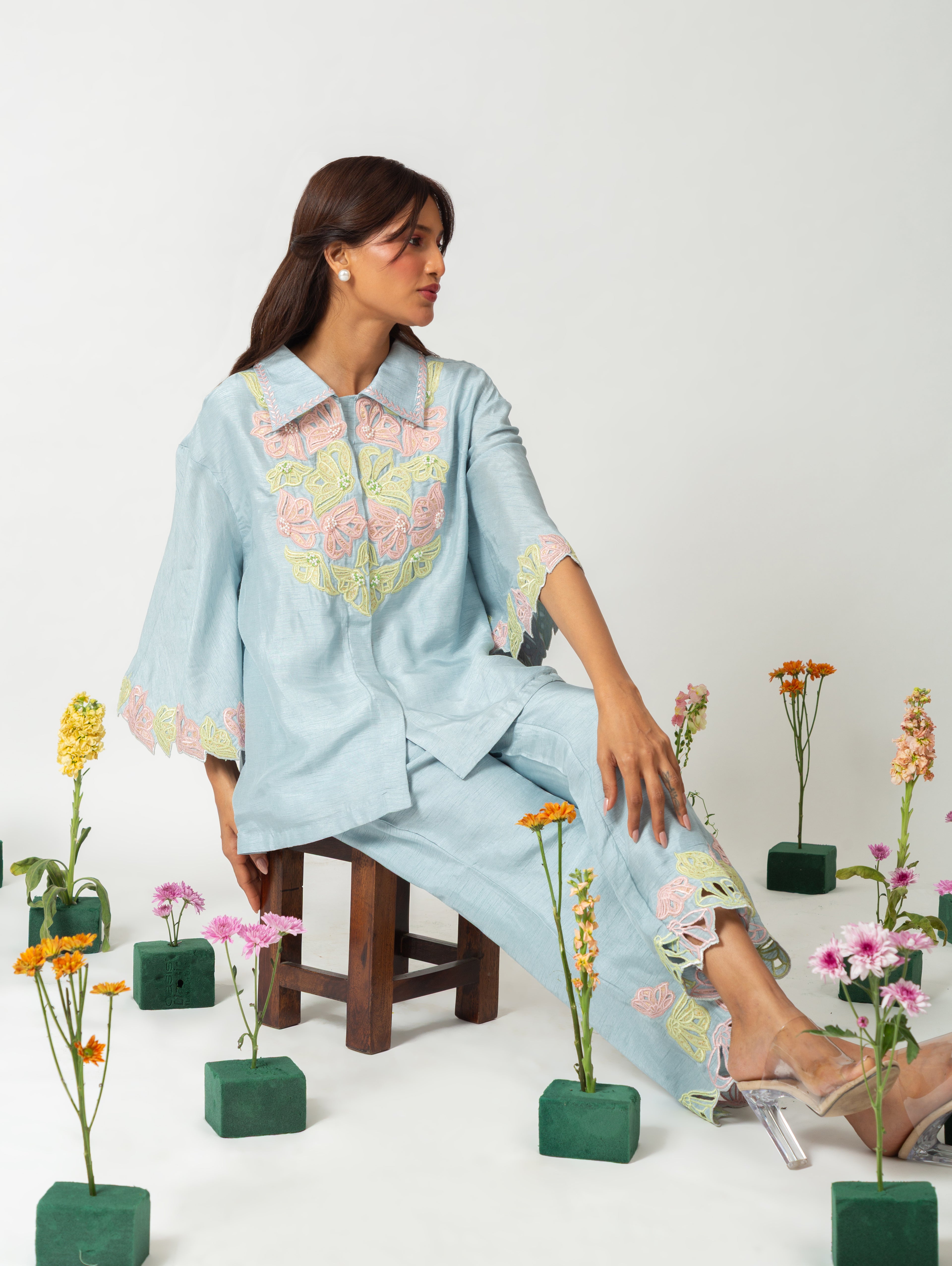 Celeste Drizzle Co-ord Set