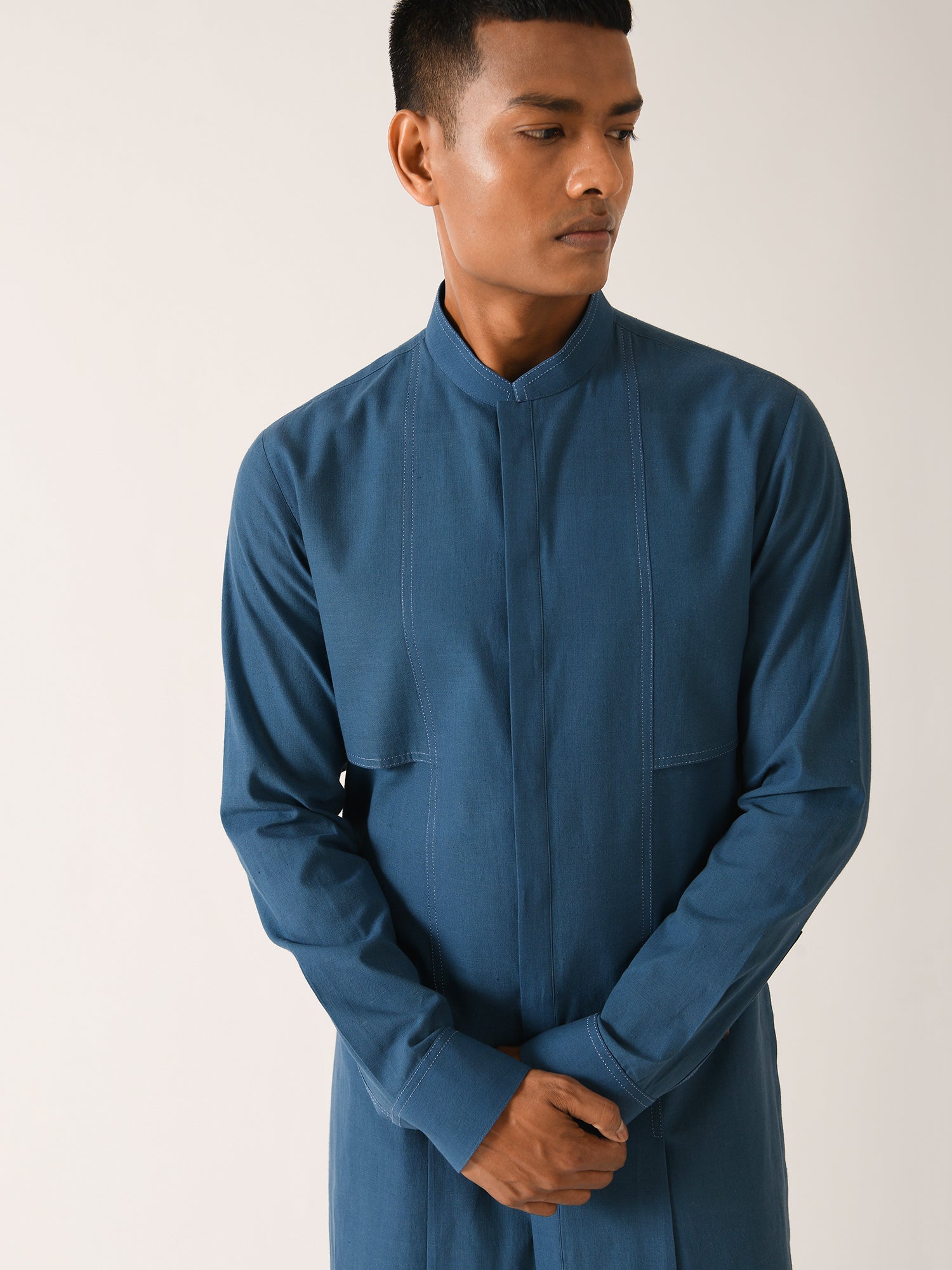 Handloom Double Flap Kurta