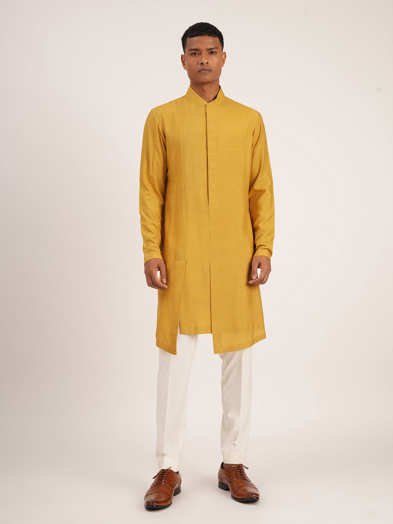 Double Front Slit Kurta