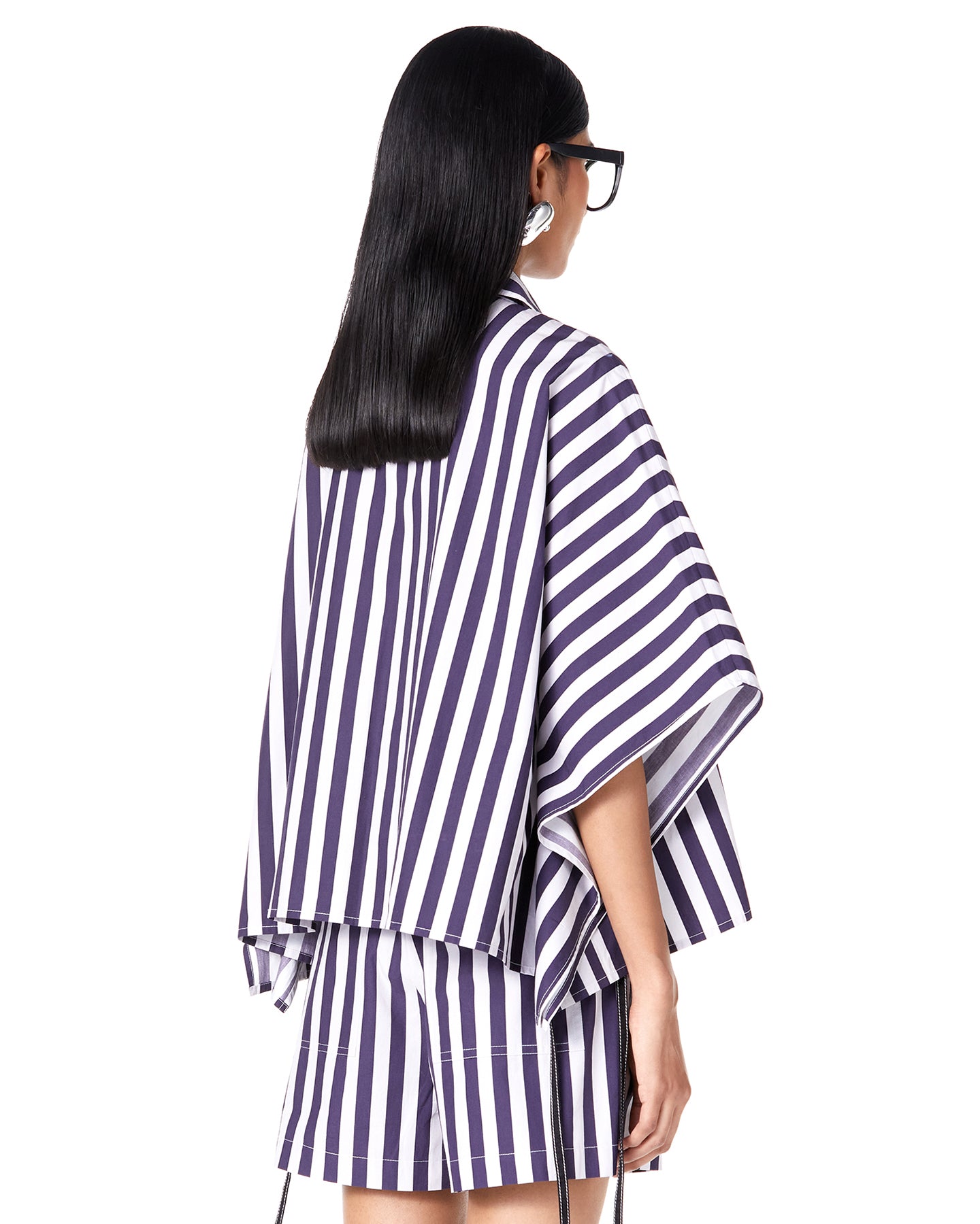 TIE-UP KAFTAN SHIRT CO-ORD SET