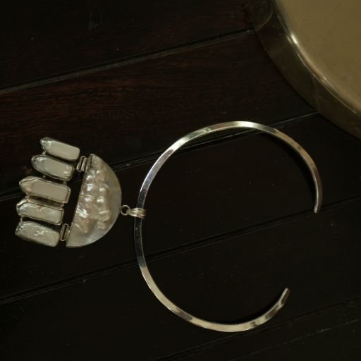 Cloud Whisper Pendant with Hasli