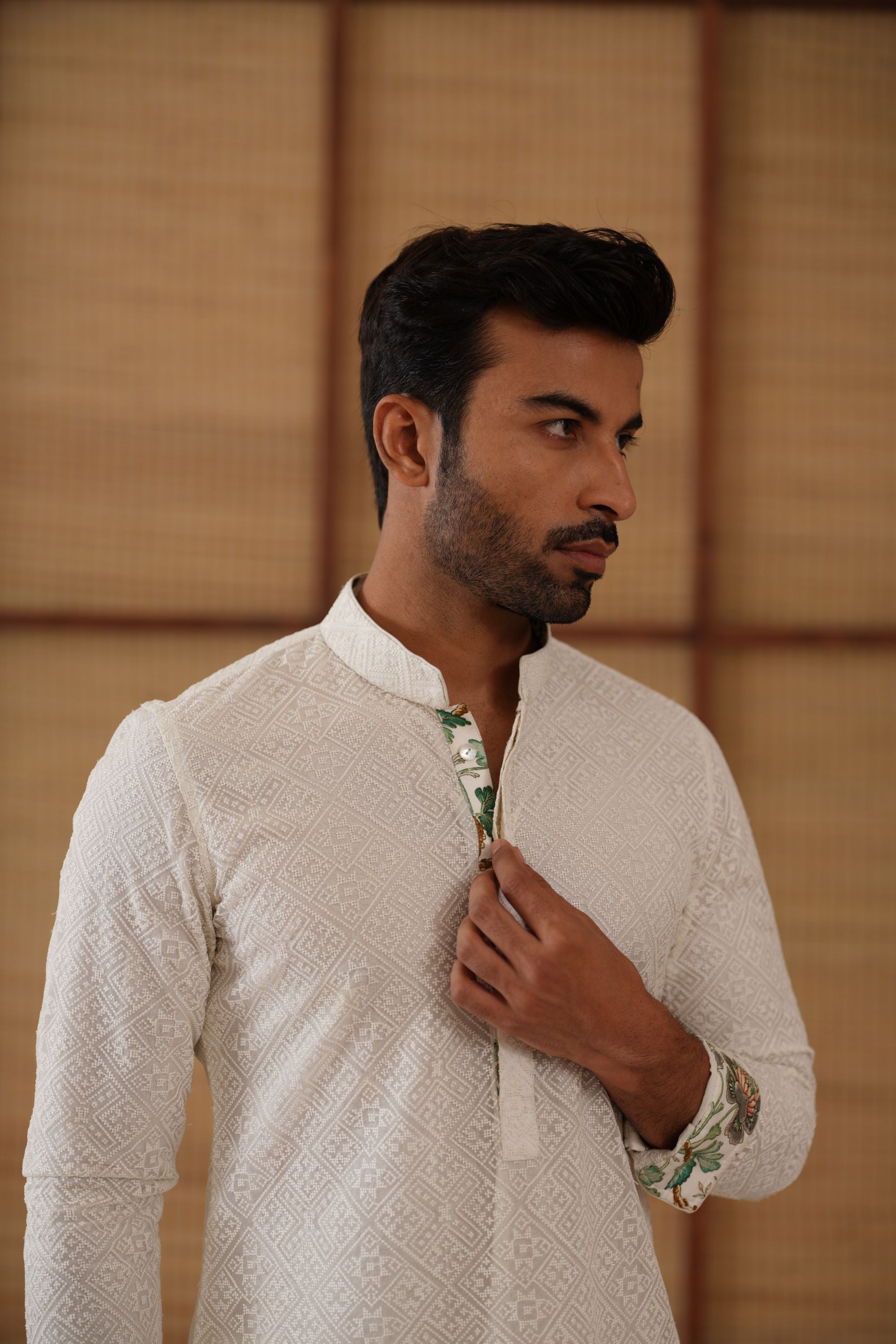 Kairos Diamond Kurta Set