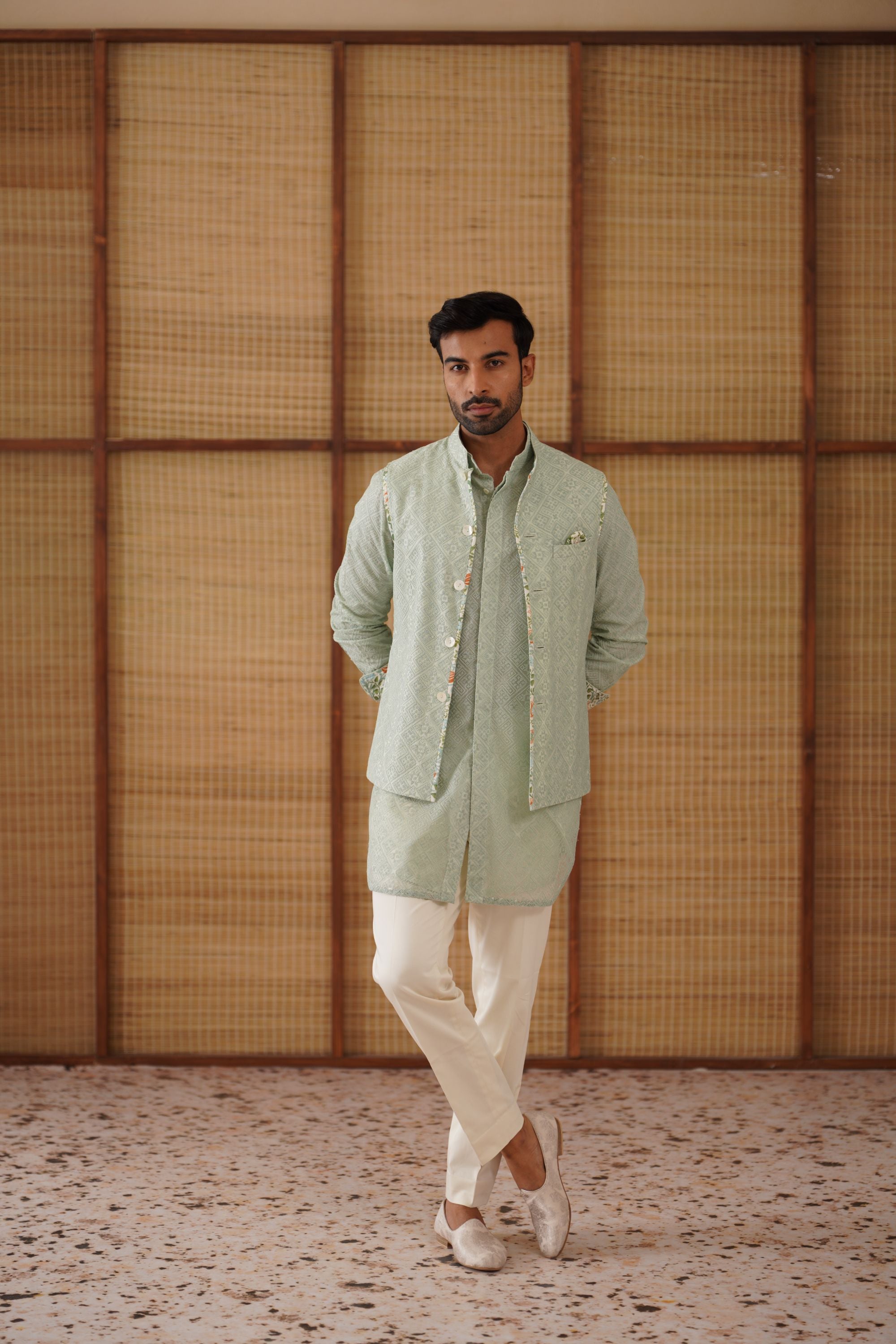 Kairos Nehru Jacket Set