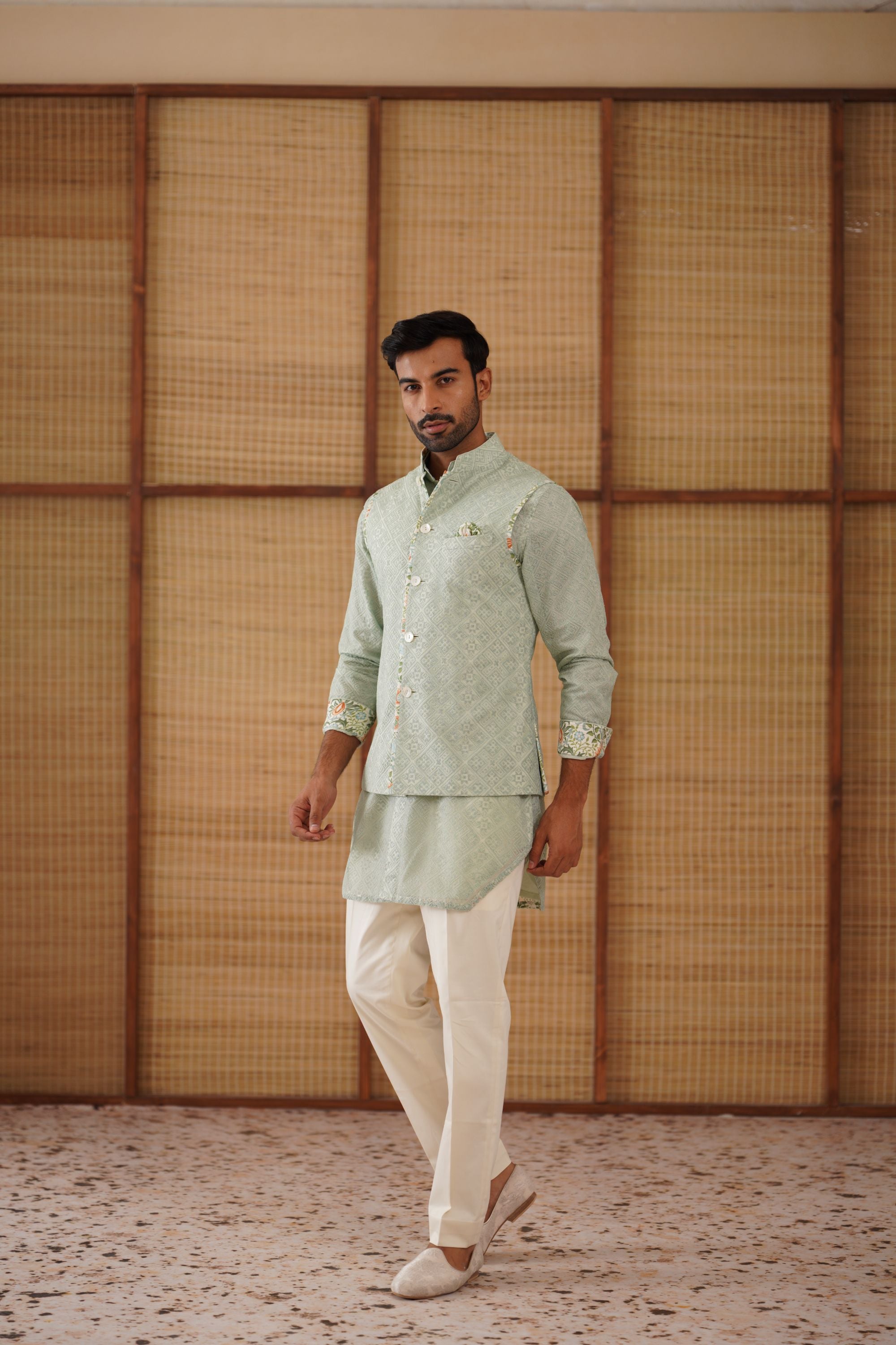 Kairos Nehru Jacket Set