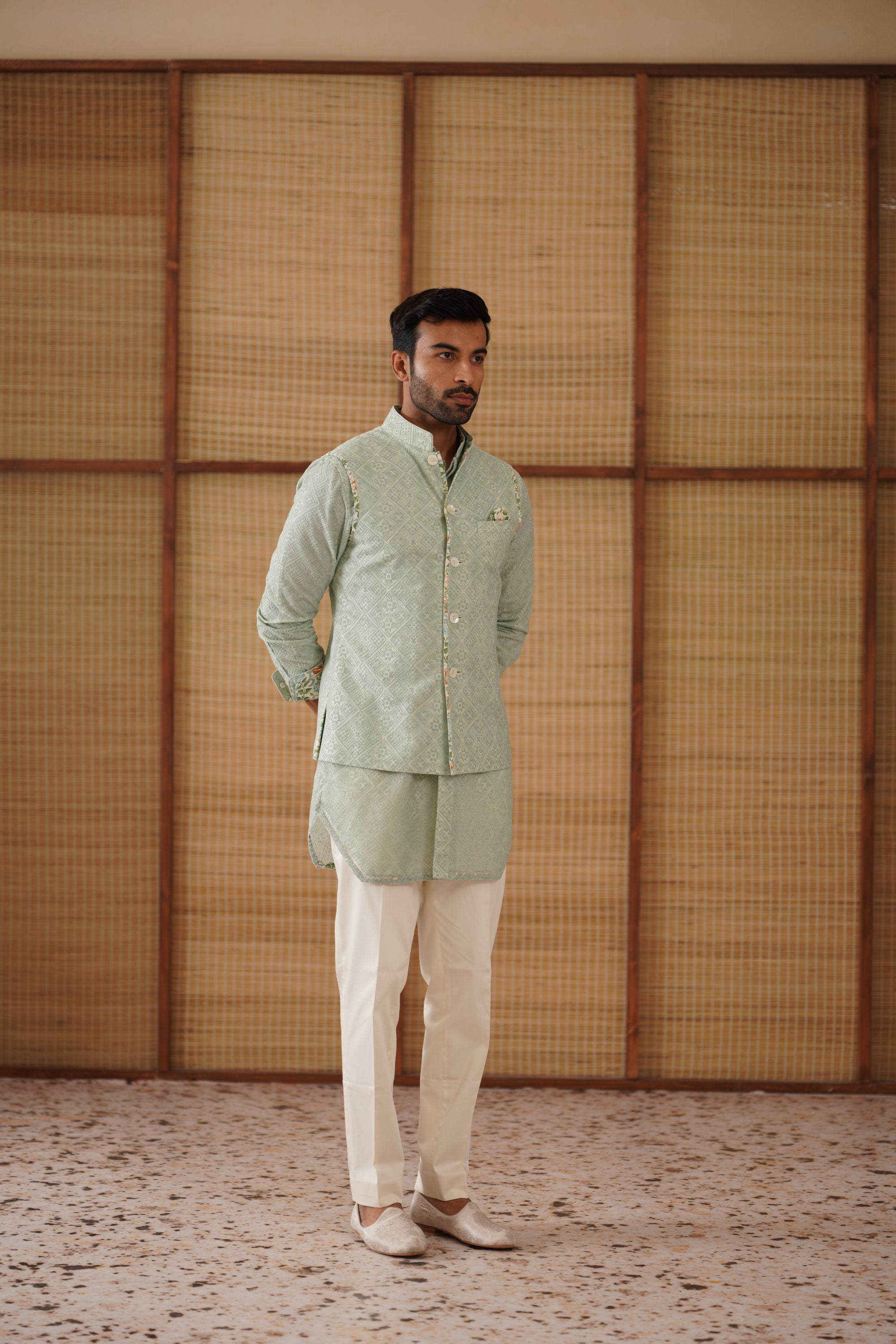 Kairos Nehru Jacket Set
