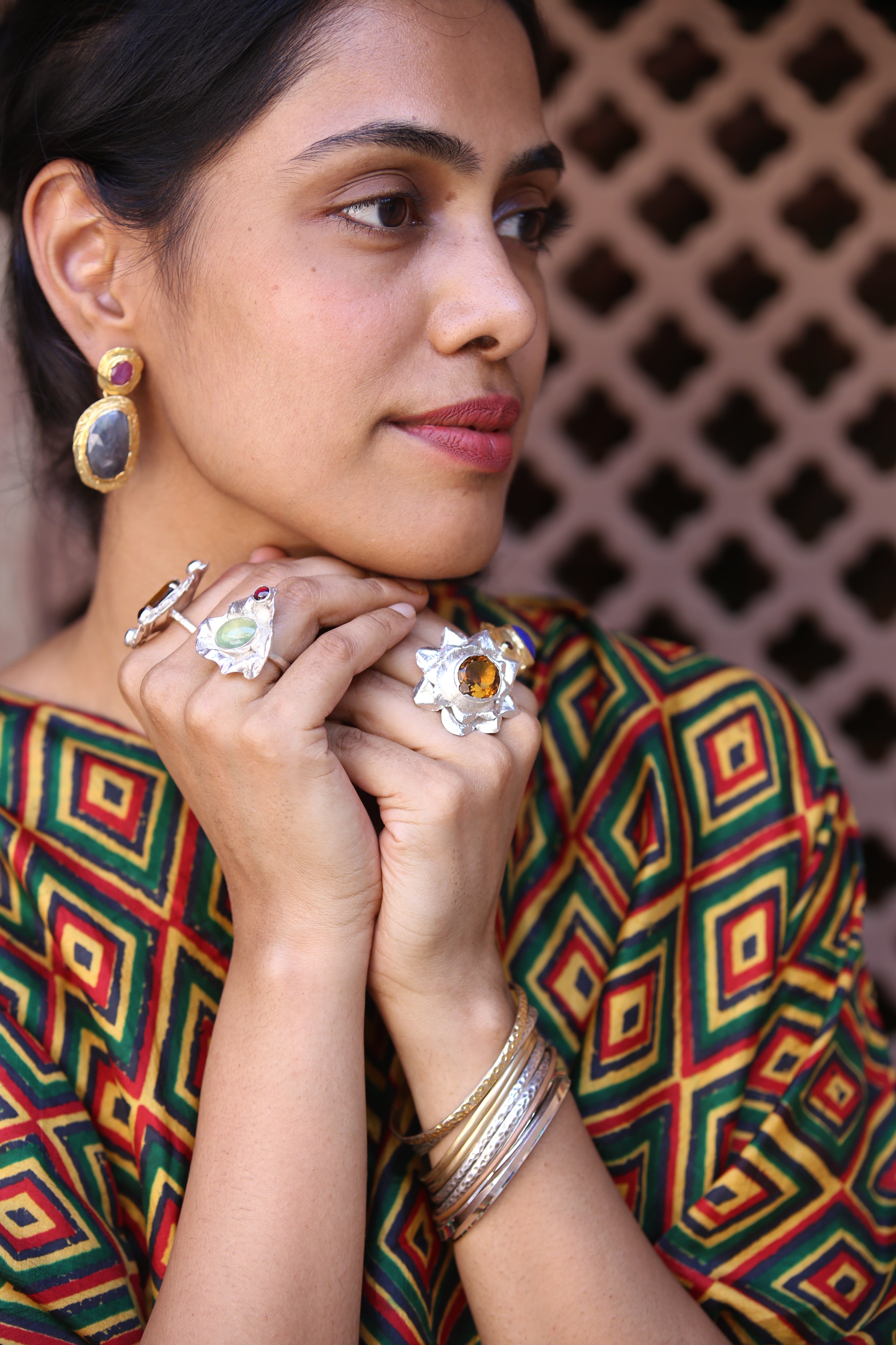 Twilight Petals Ring