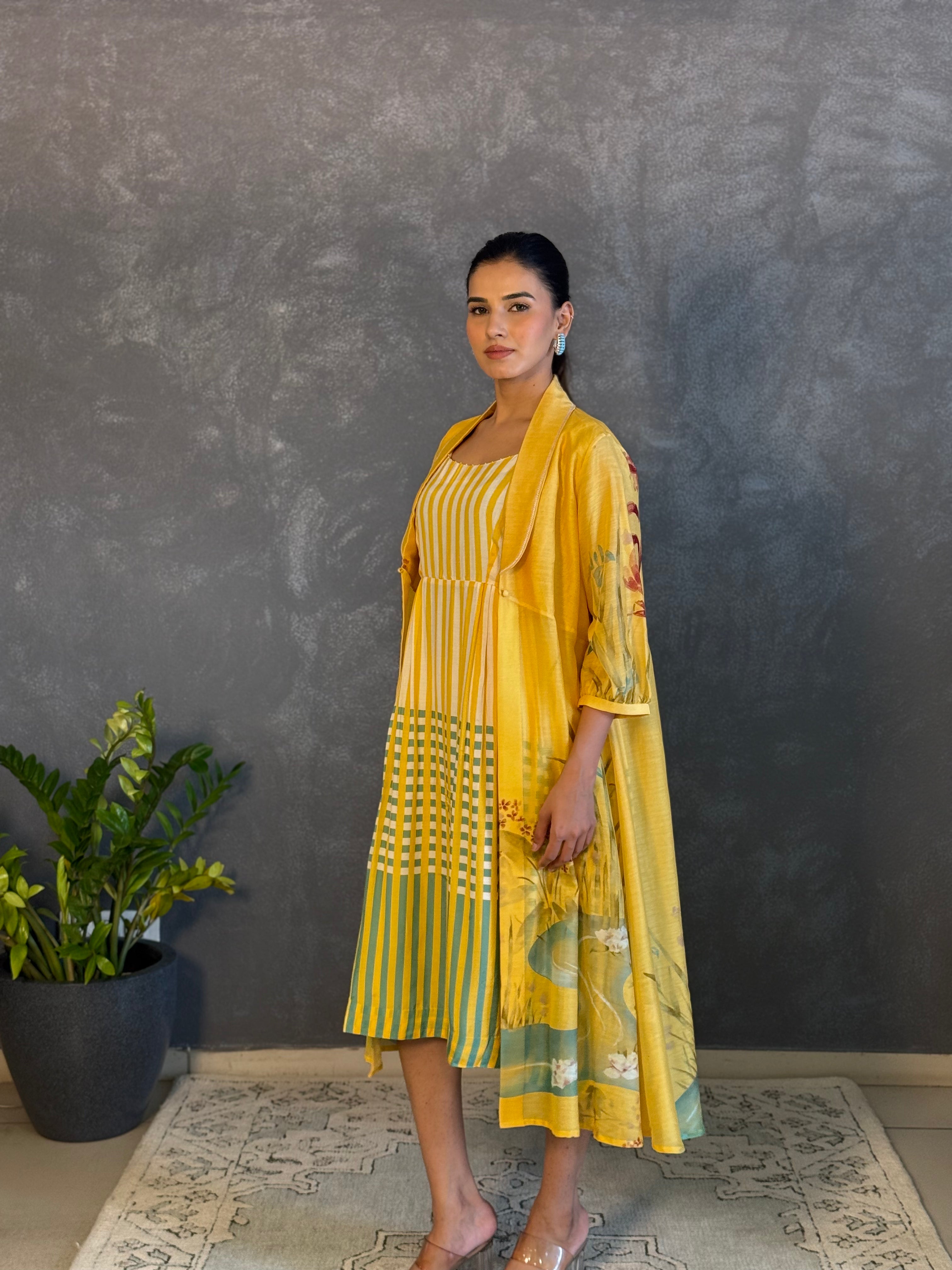 Aurora Jacket set Yellow