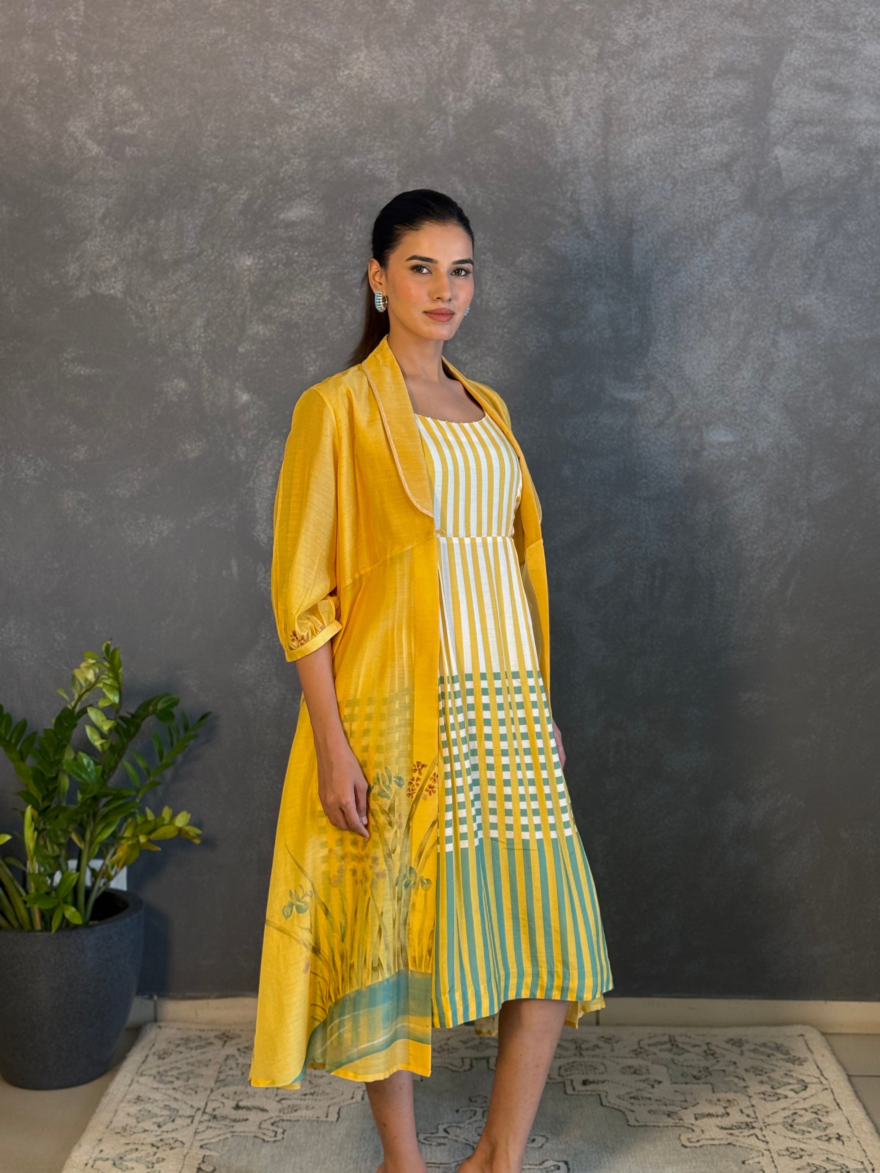 Aurora Jacket set Yellow