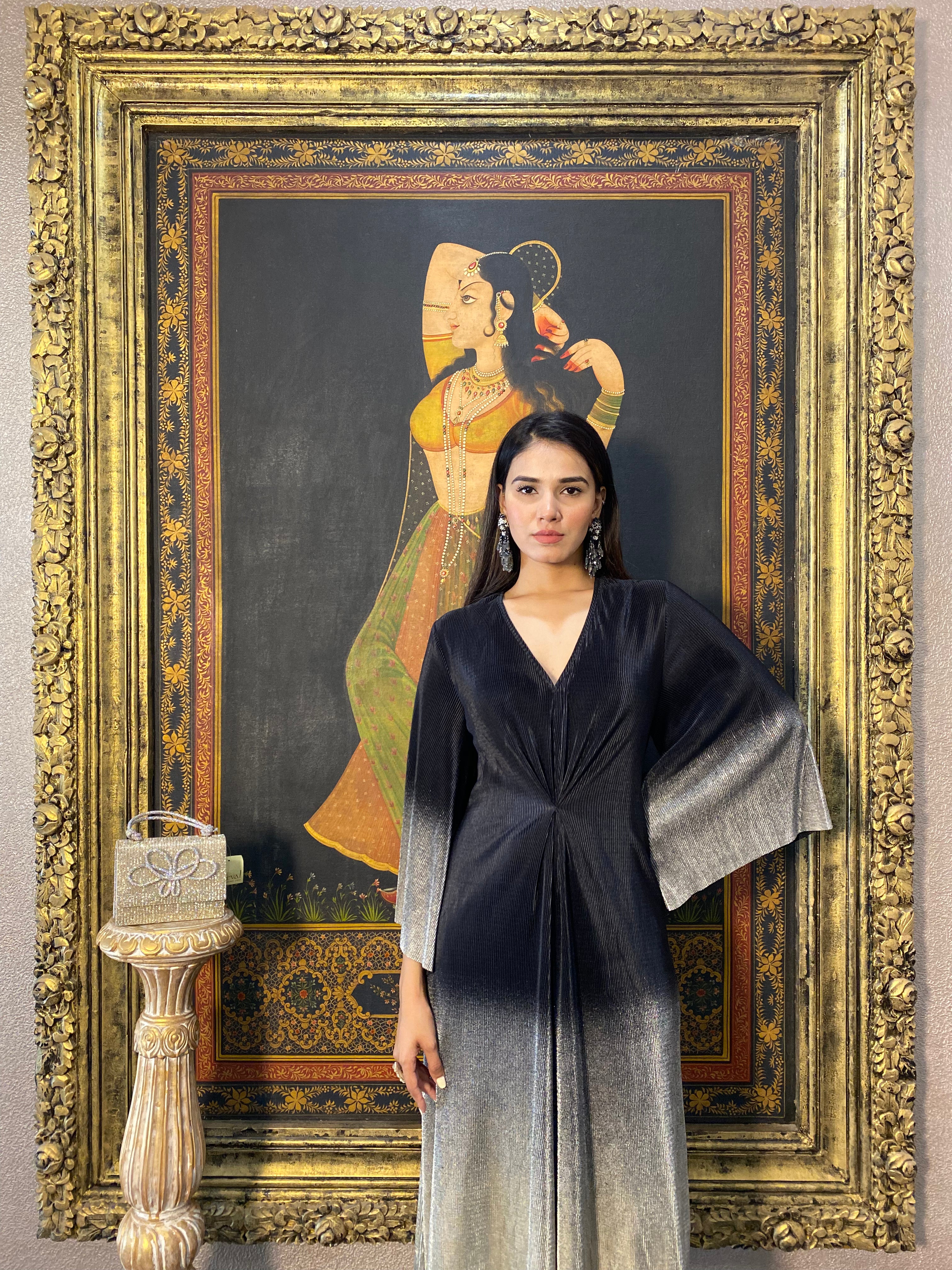 Black N Gold Jumpsuit