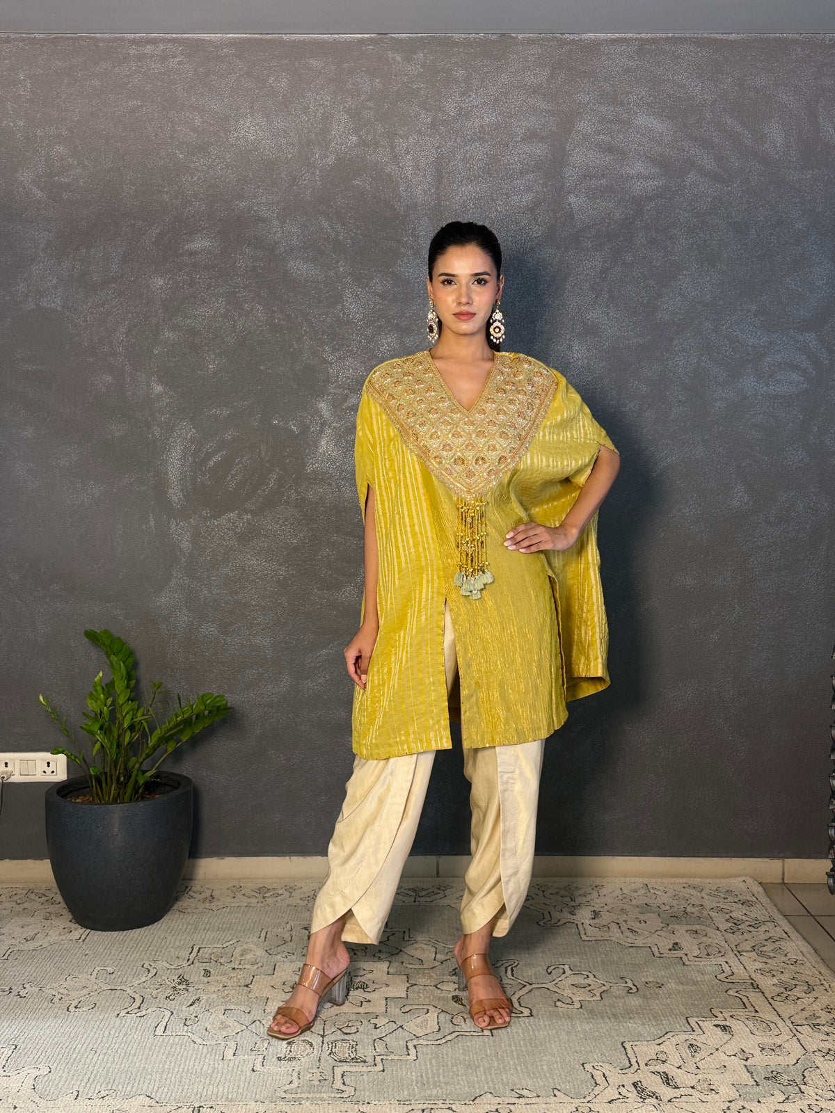 NANDANI KURTA AND DHOTI SET