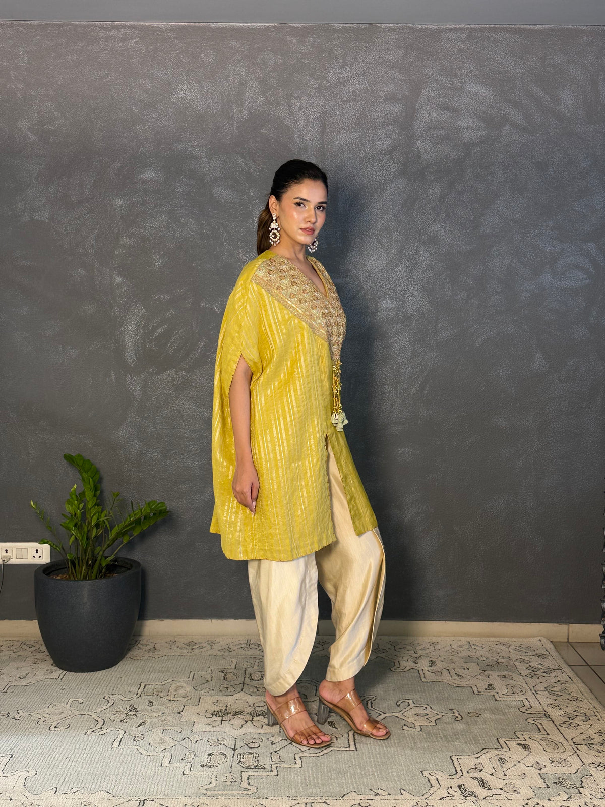 NANDANI KURTA AND DHOTI SET