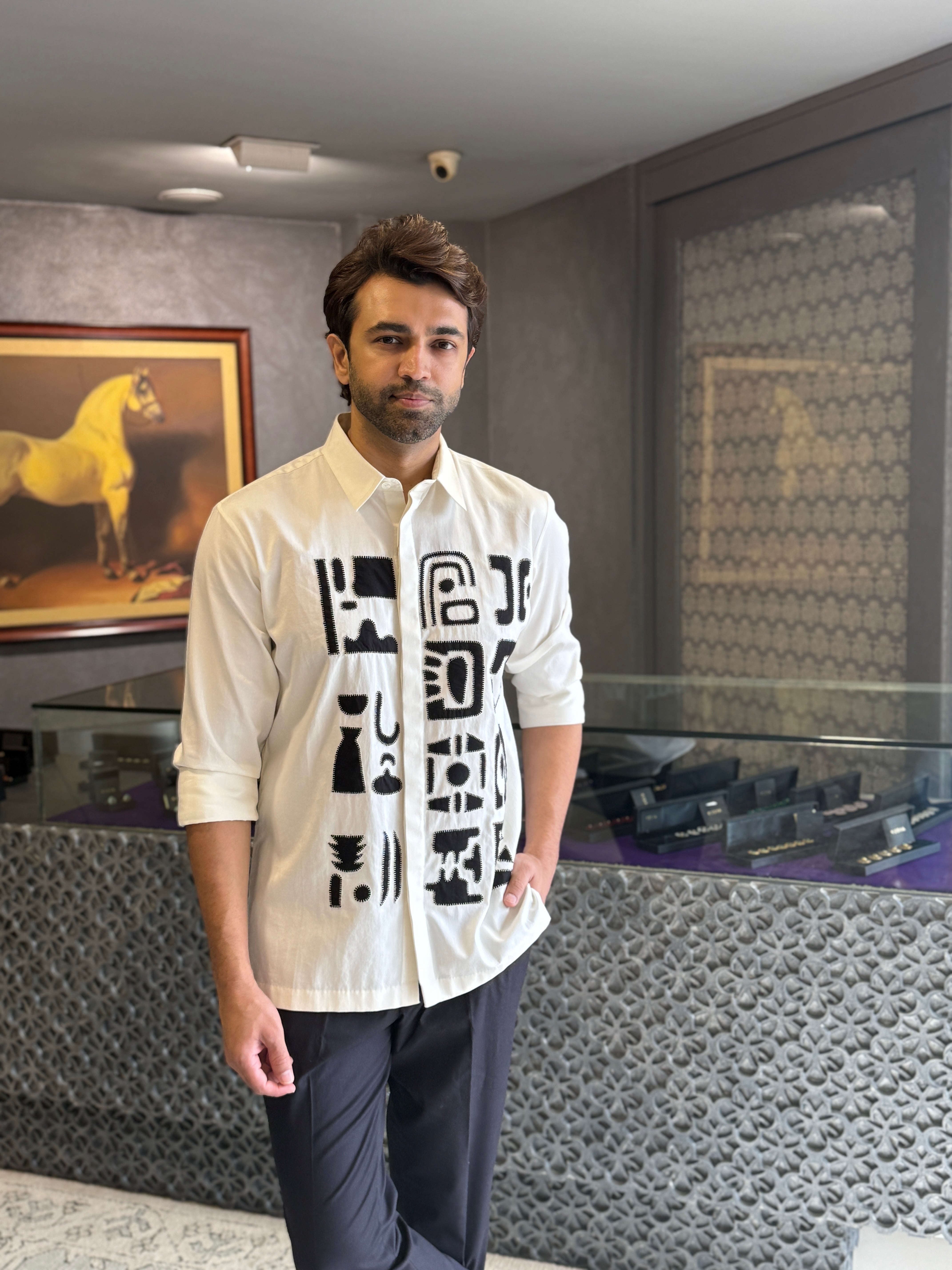 Urban Ivory Patch Shirt