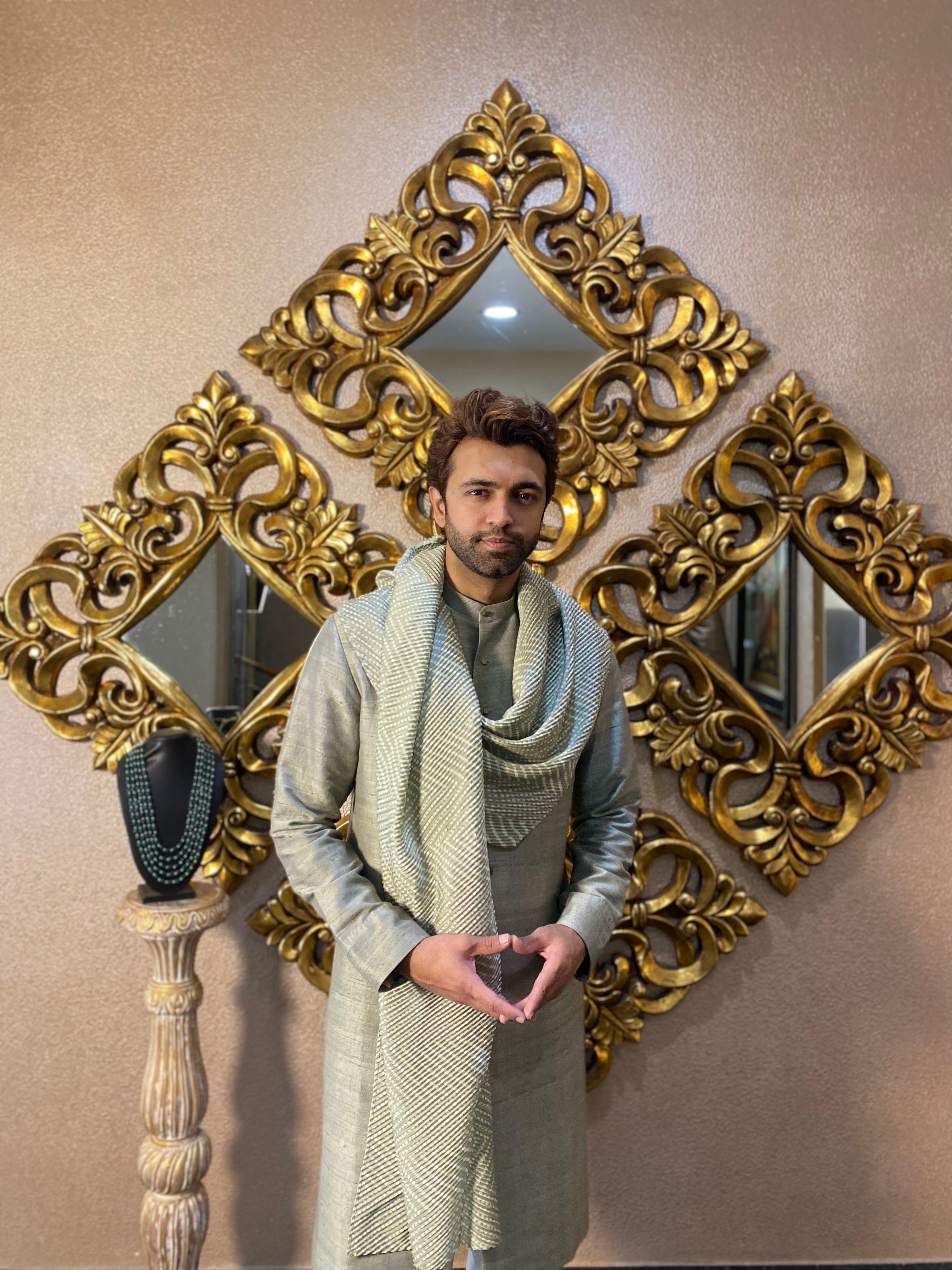 Sage Green Kurta Set