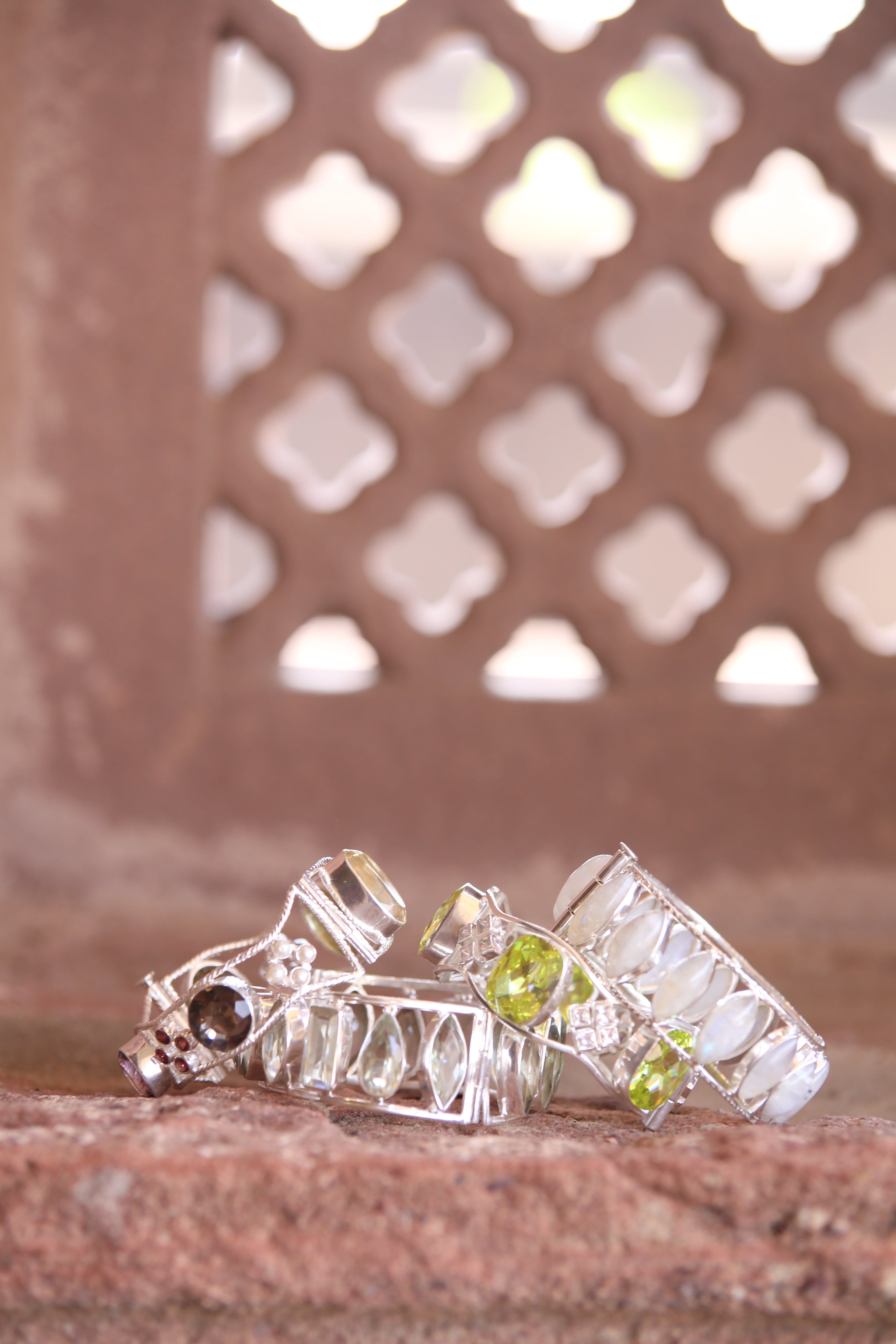 Petal Bloom – Gemstone Silver Bracelets