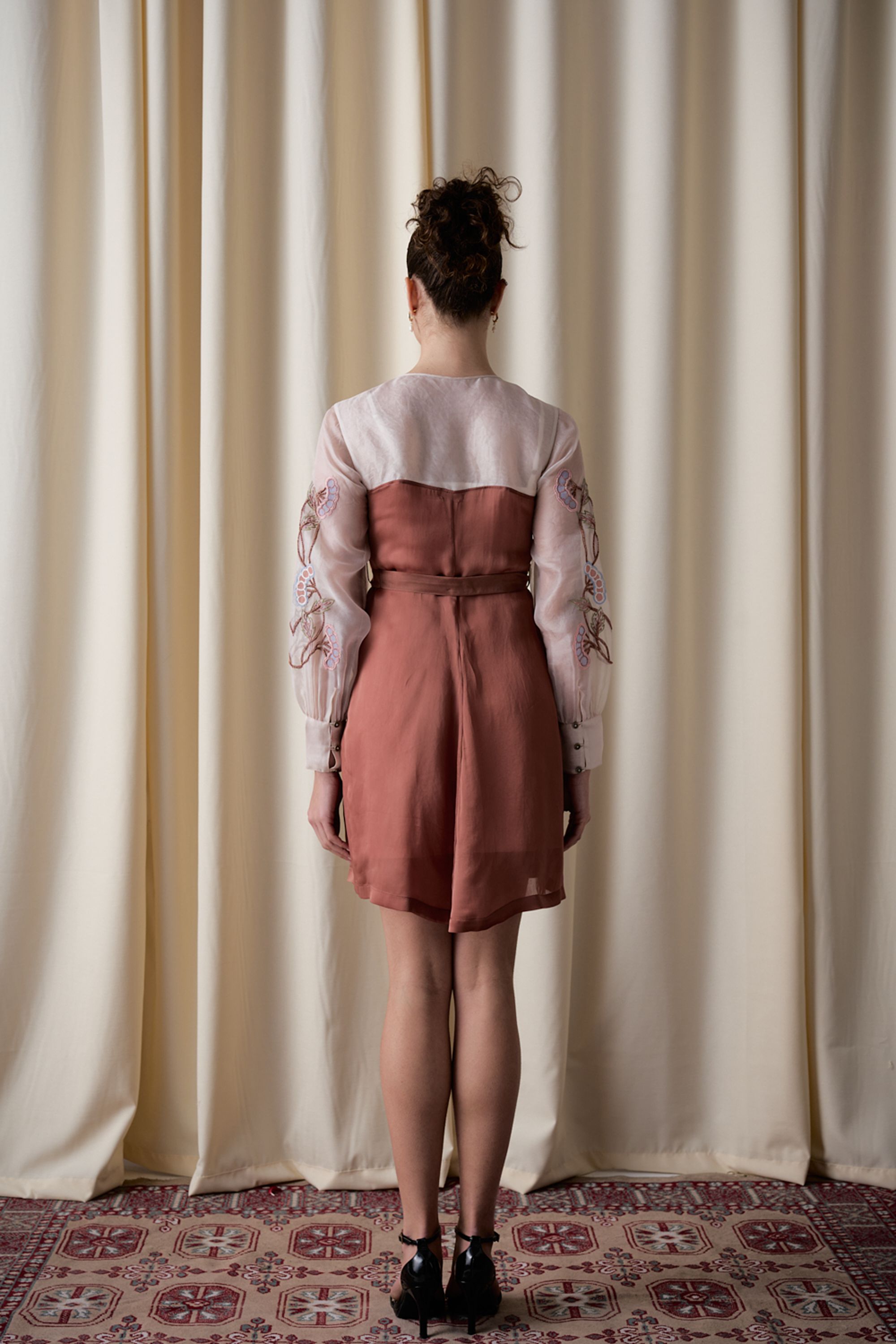 Rustwood grape dress