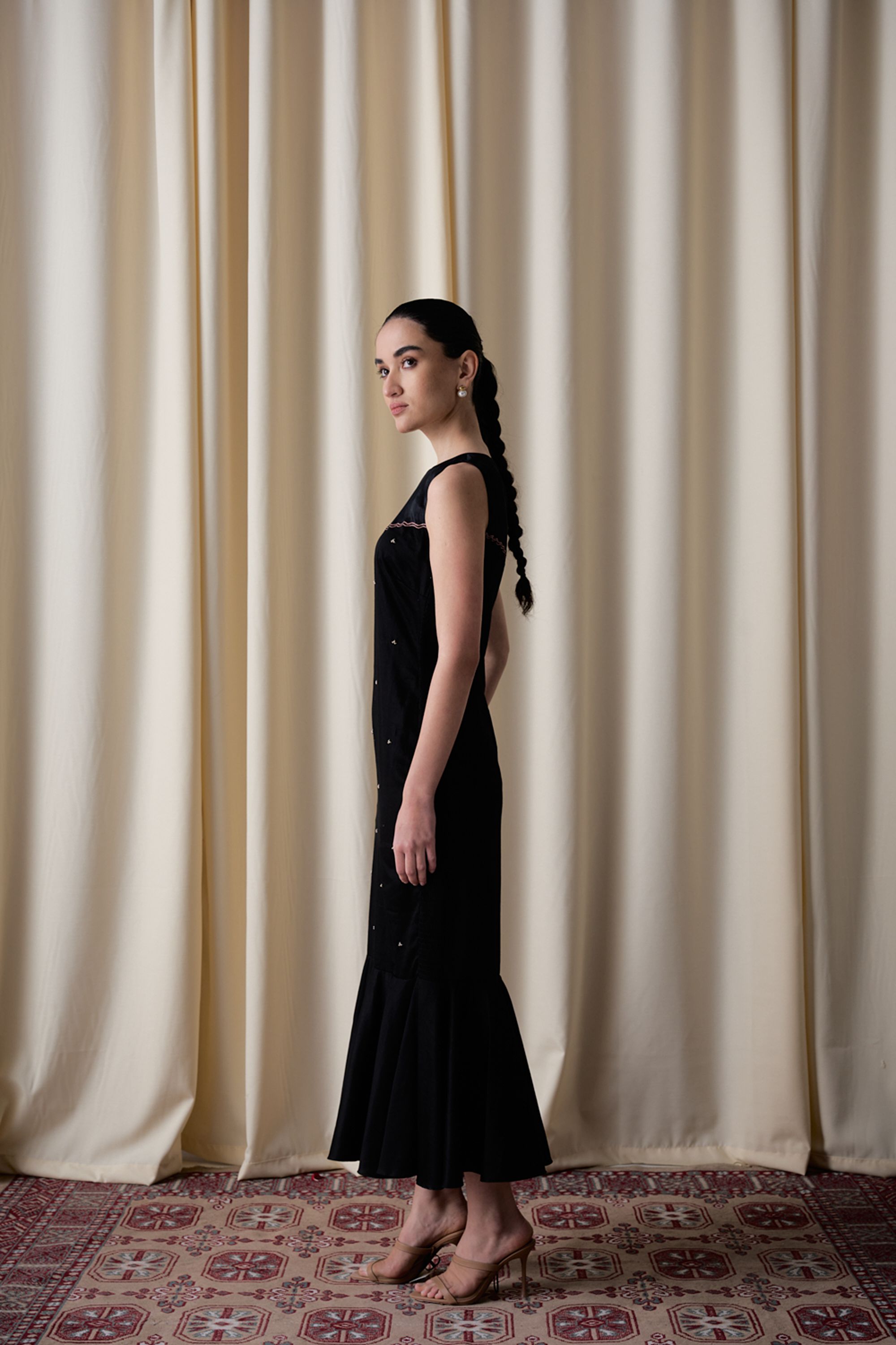 The Starry black dress