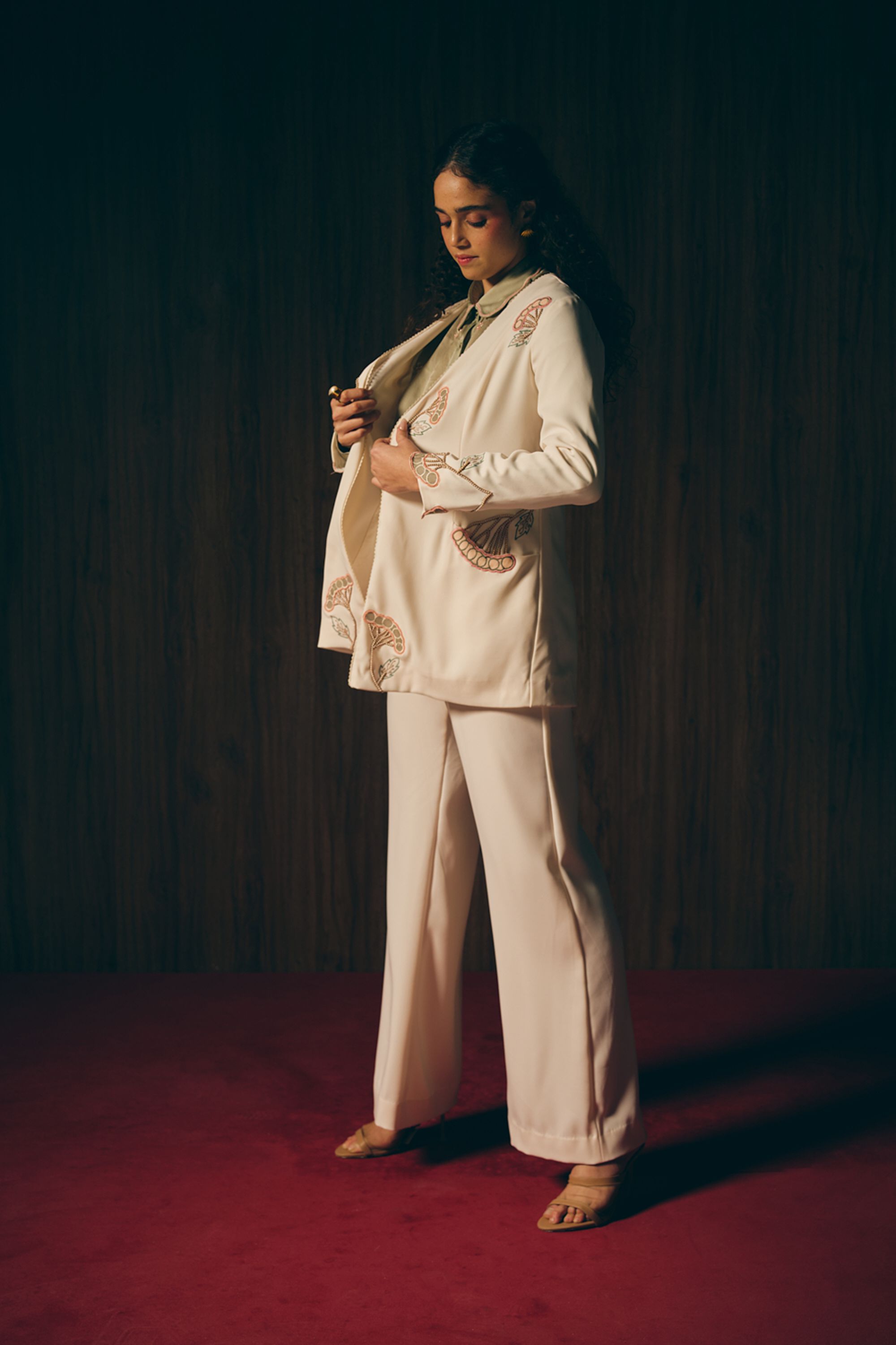 Muscadine pants ensemble