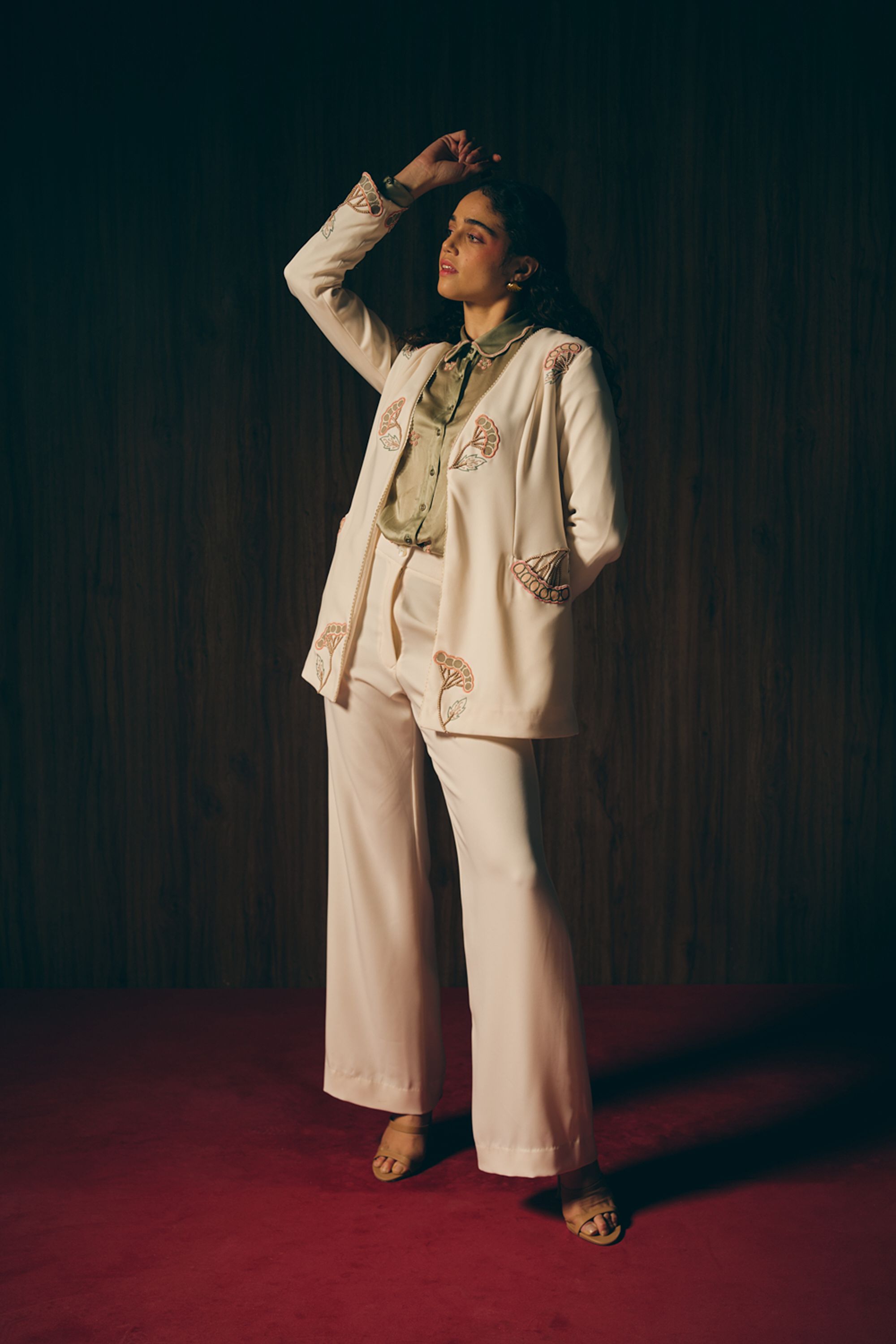 Muscadine pants ensemble