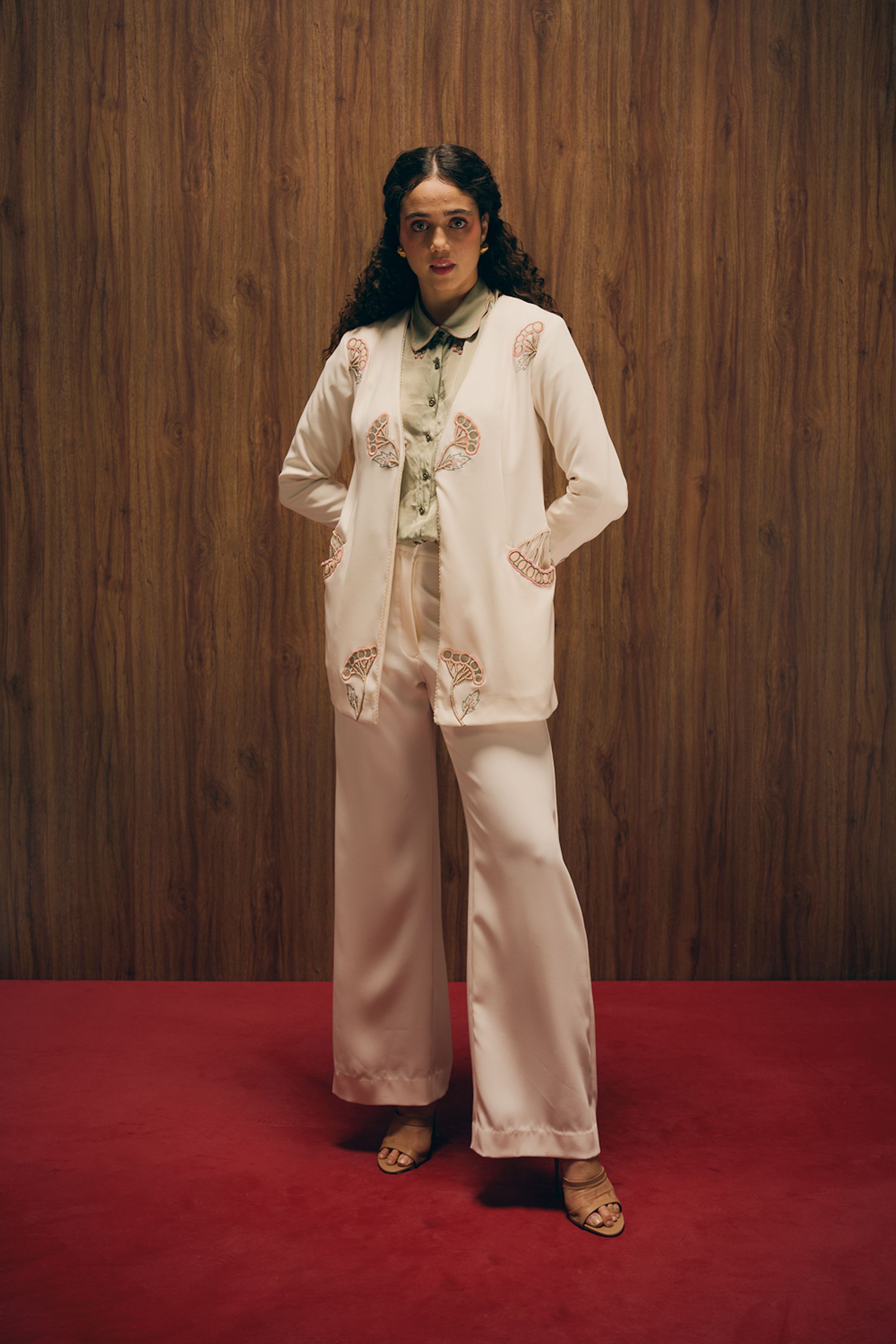 Muscadine pants ensemble