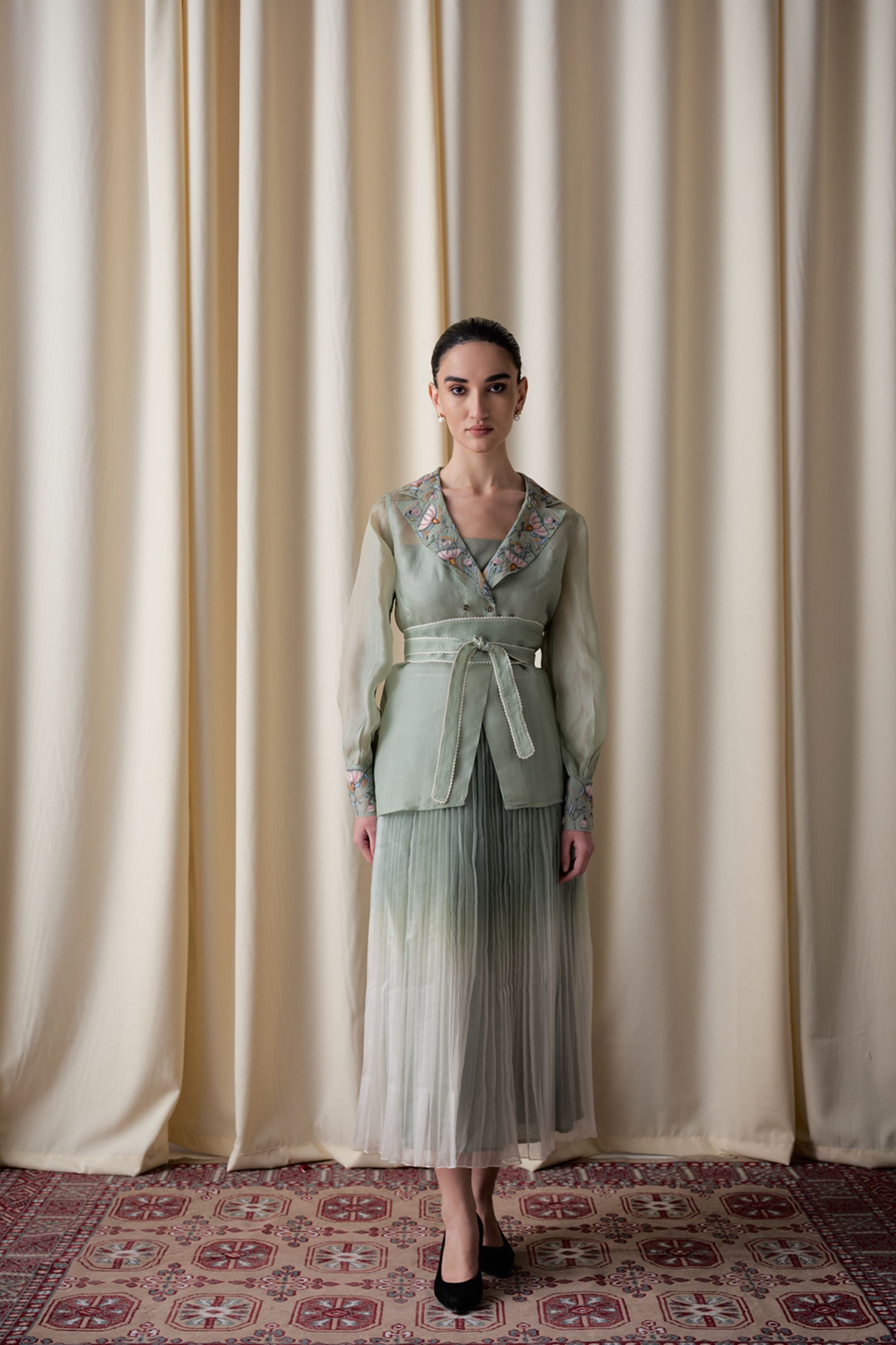 Daylight Blossom Skirt Ensemble