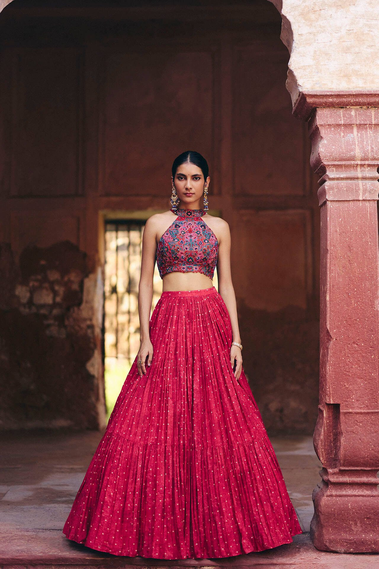 Akhaj Lehenga