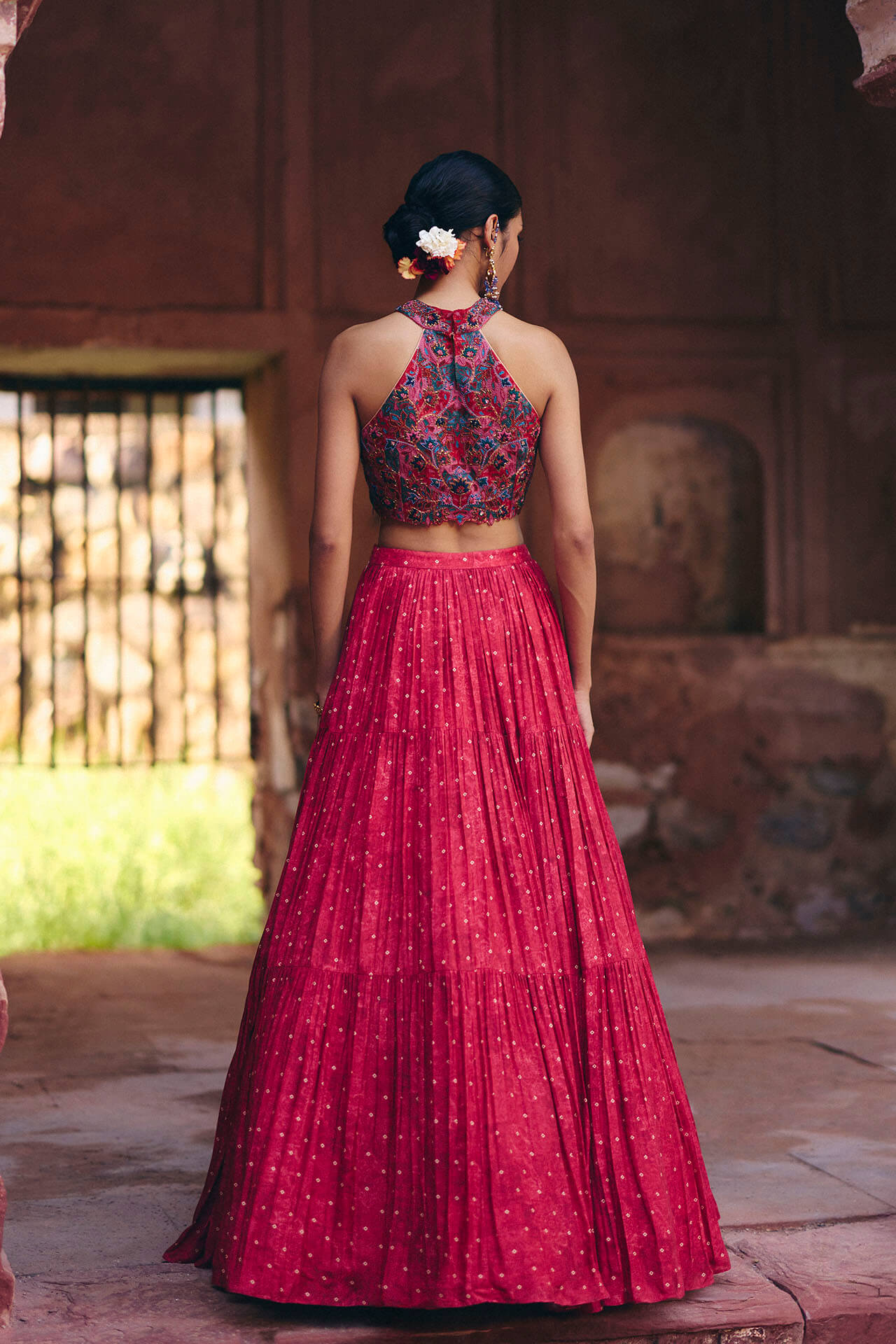 Akhaj Lehenga