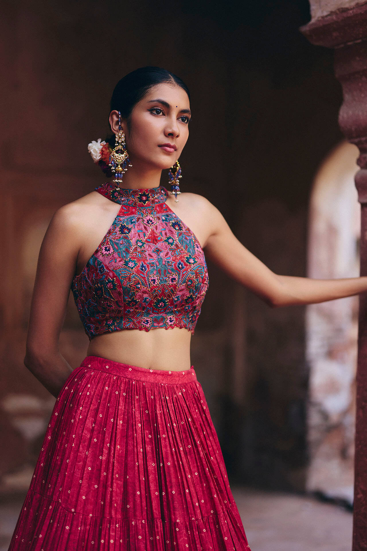 Akhaj Lehenga