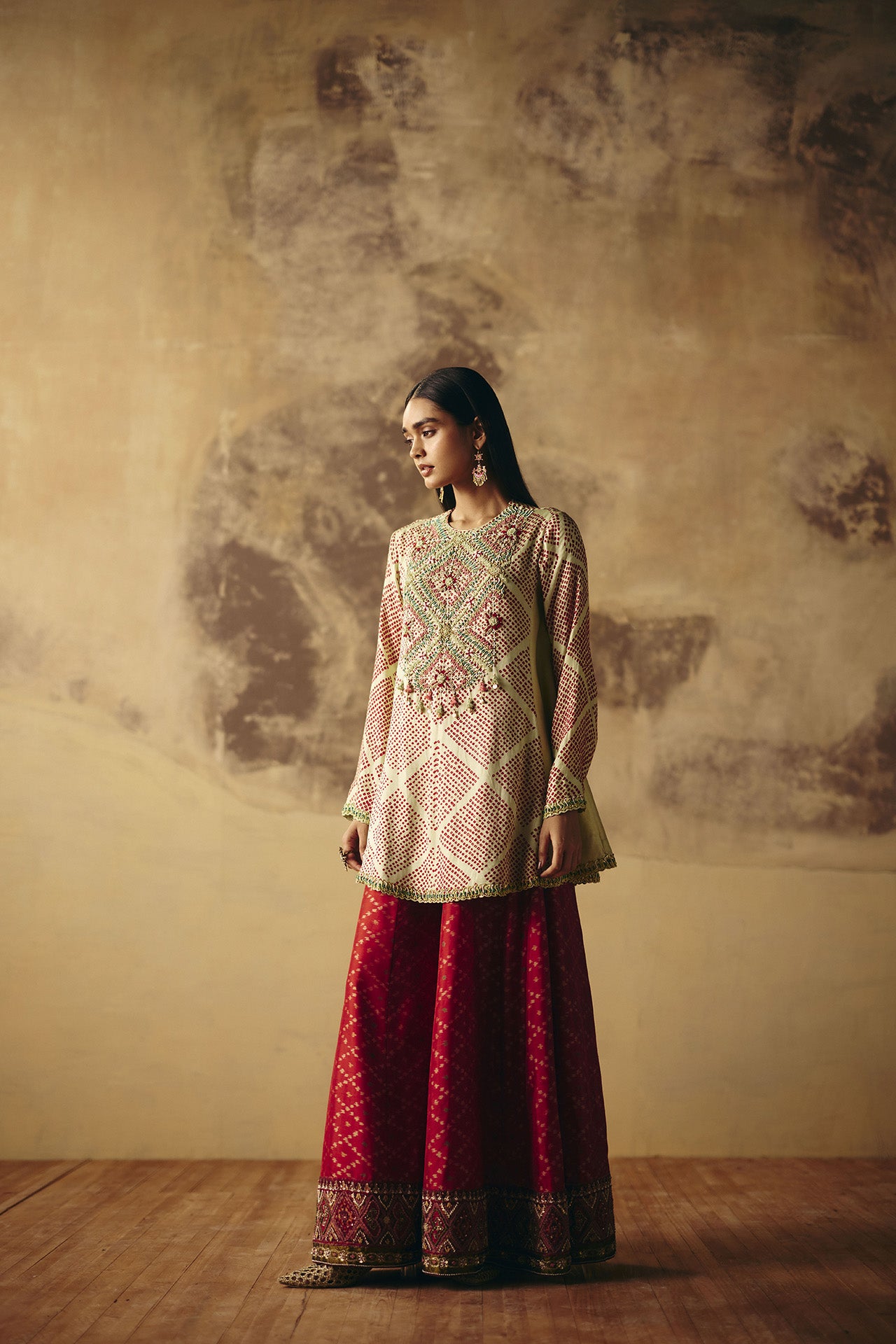 Bandhani - Patola Kurta Set
