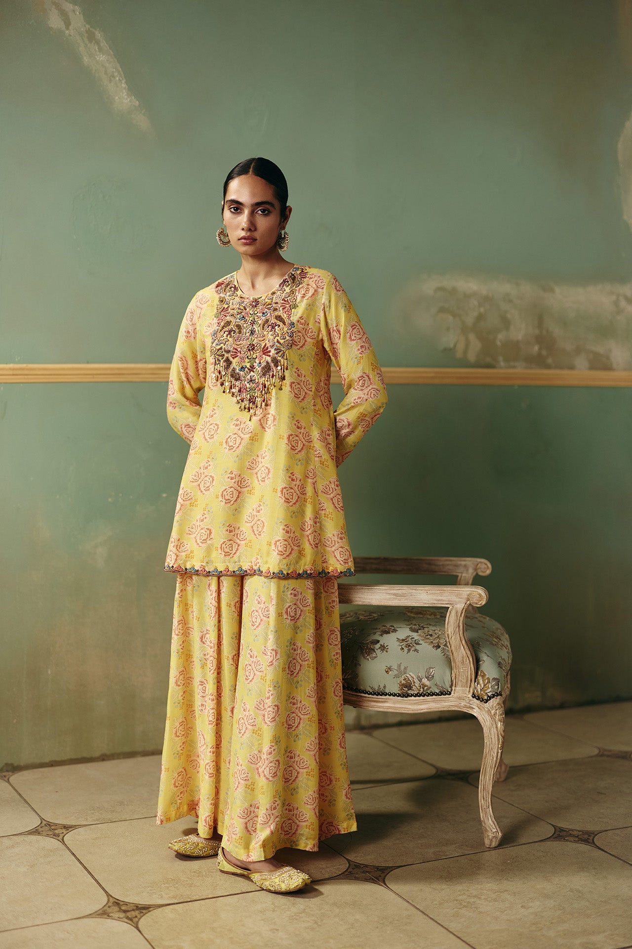 Haldi Gold Kurta